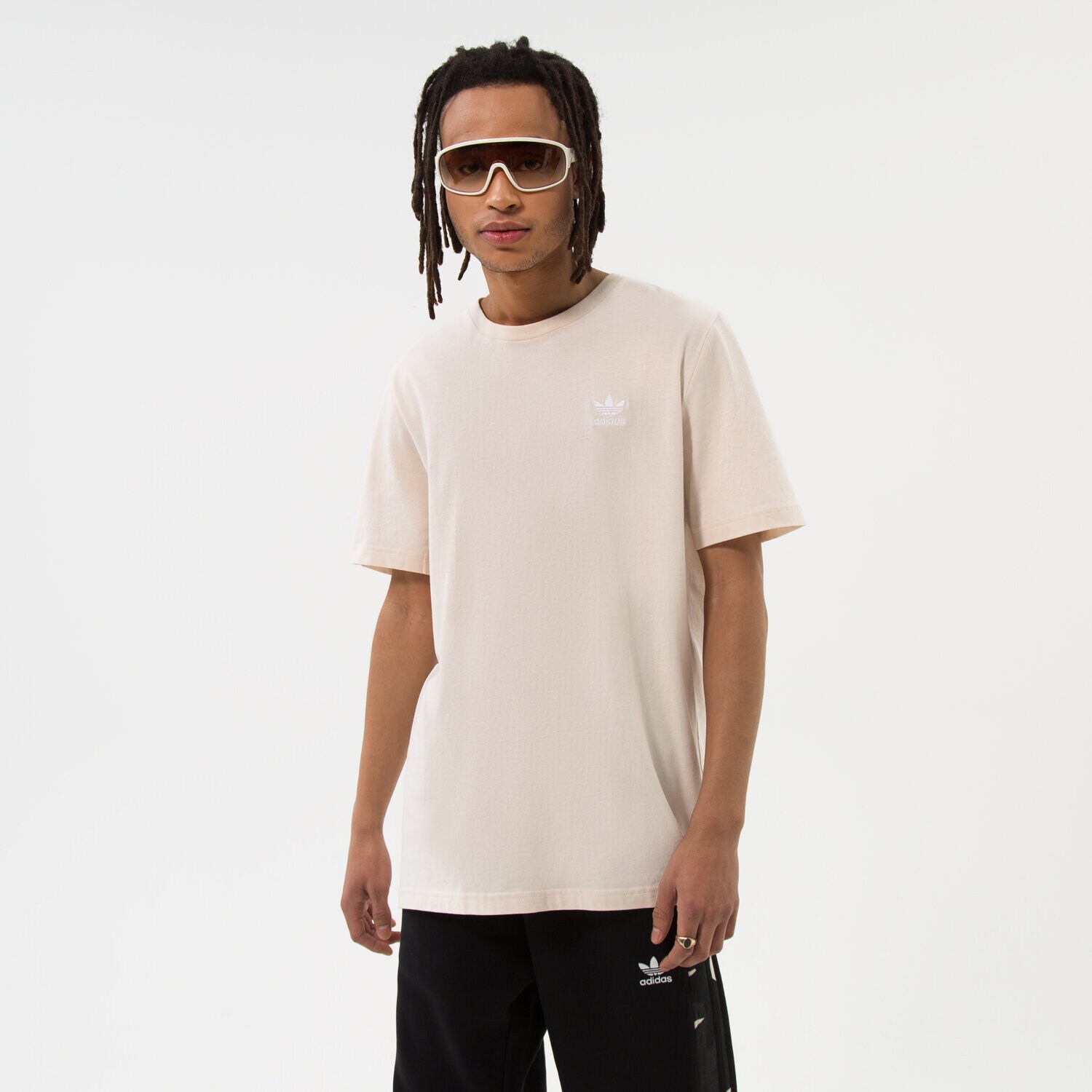 Bărbați tricou ADIDAS TRICOU ESSENTIAL HE7194 Bej