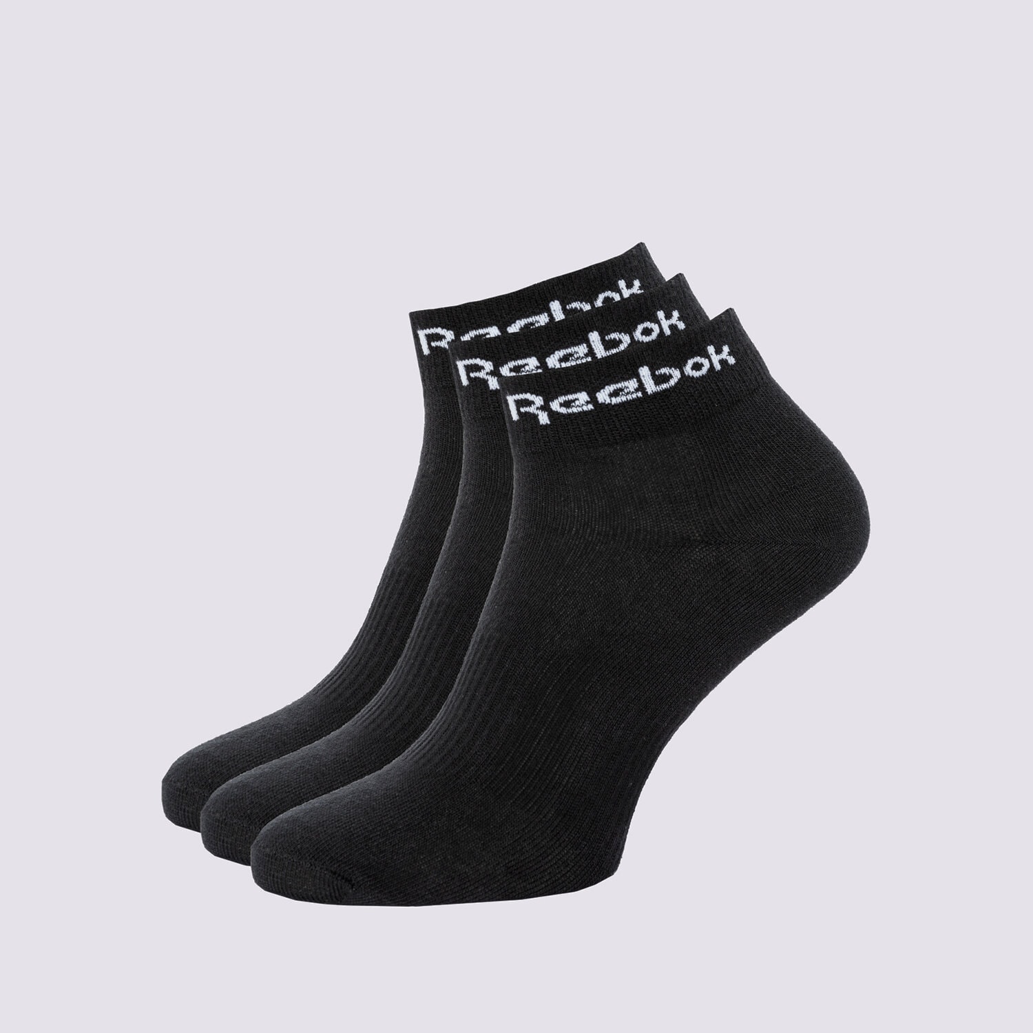Femei șosete REEBOK ȘOSETE ACT CORE ANKLE SOCK 3P GH8166 Negru