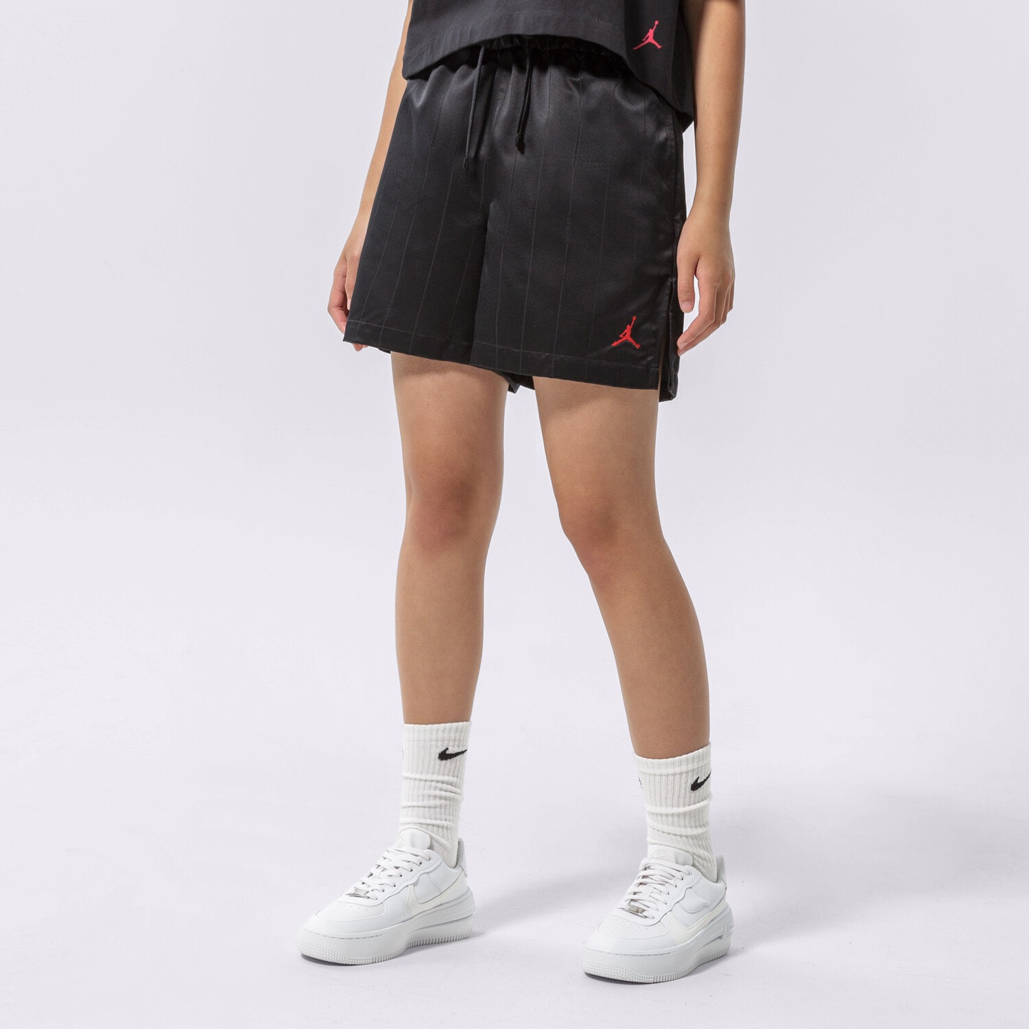 Femei pantaloni scurți JORDAN PANTALONI SCURȚI W J HERITAGE LFSTYLE SHORT DO5017-010 Negru