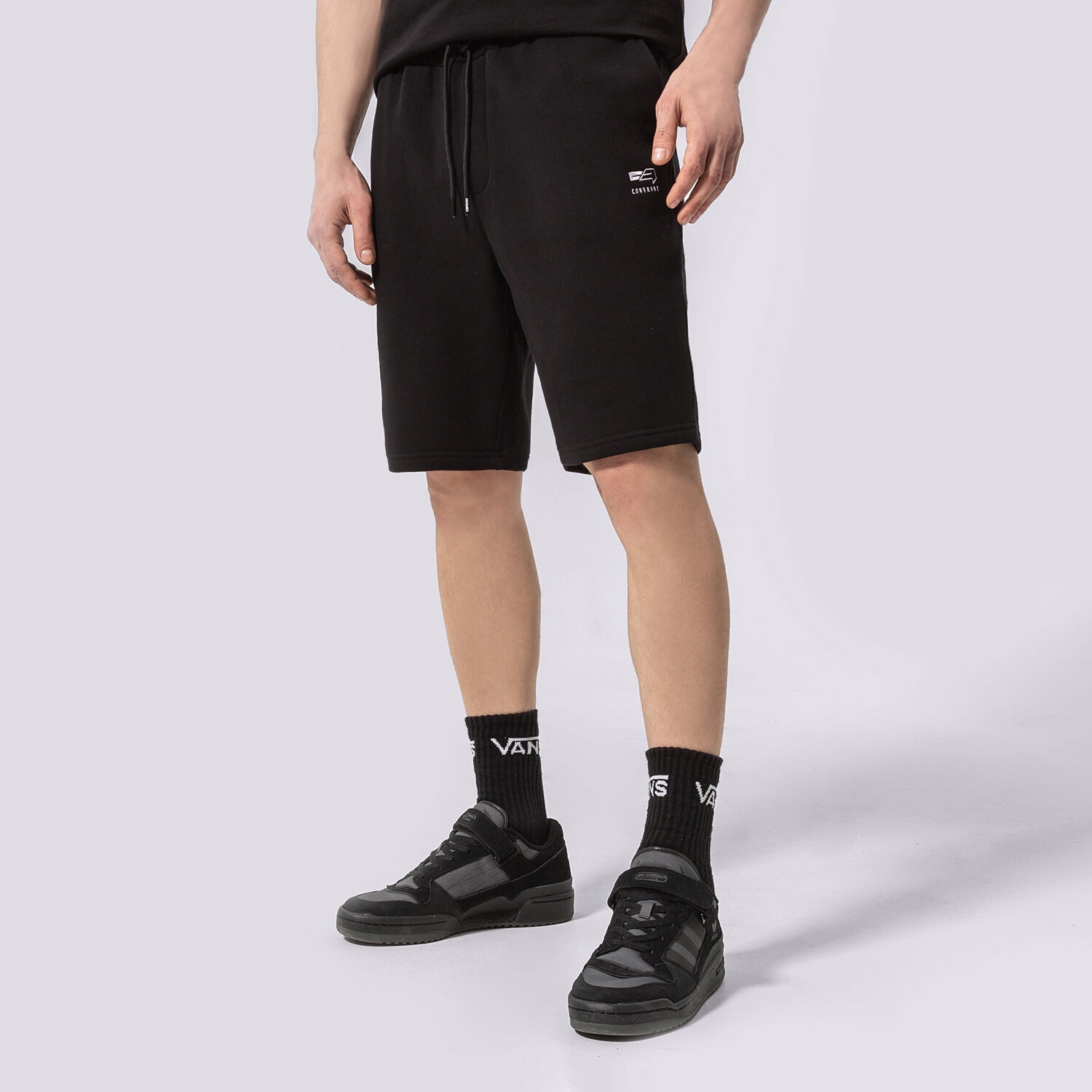 Femei pantaloni scurți CONFRONT PANTALONI SCURȚI ESSENTIAL CF122SZM90001 Negru