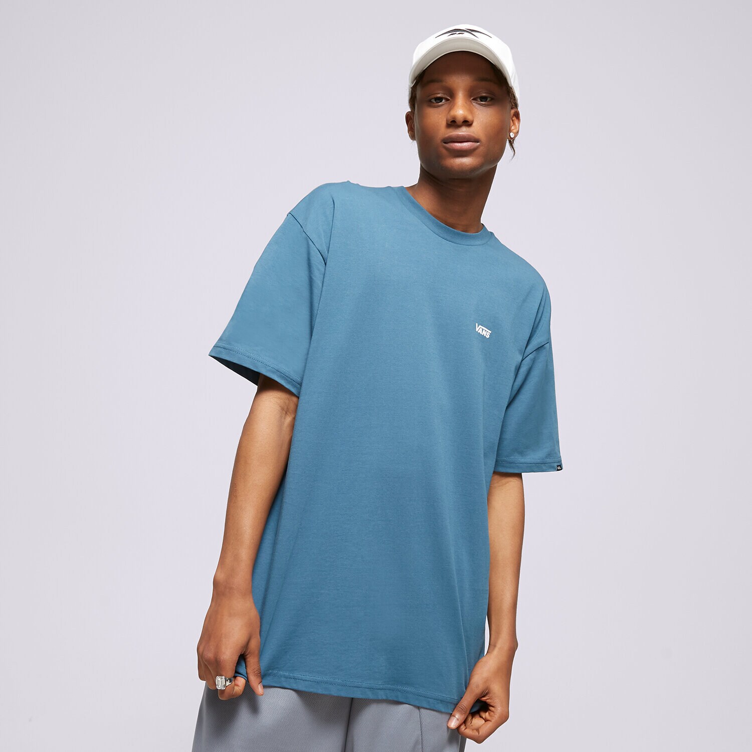 Bărbați tricou VANS TRICOU MN LEFT CHEST LOGO TEE VANS TEA VN0A3CZEBWL1 Albastru