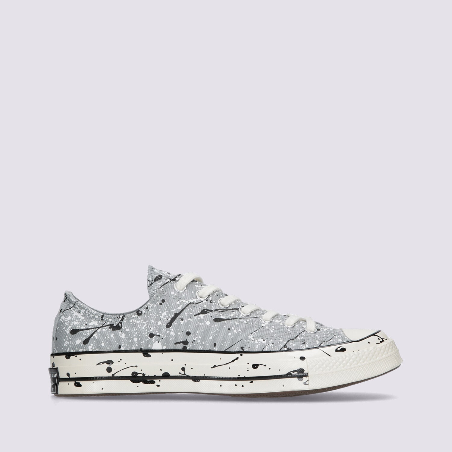 Barbați pantofi sport CONVERSE CHUCK 70 PAINT SPLATTER A01172C Gri