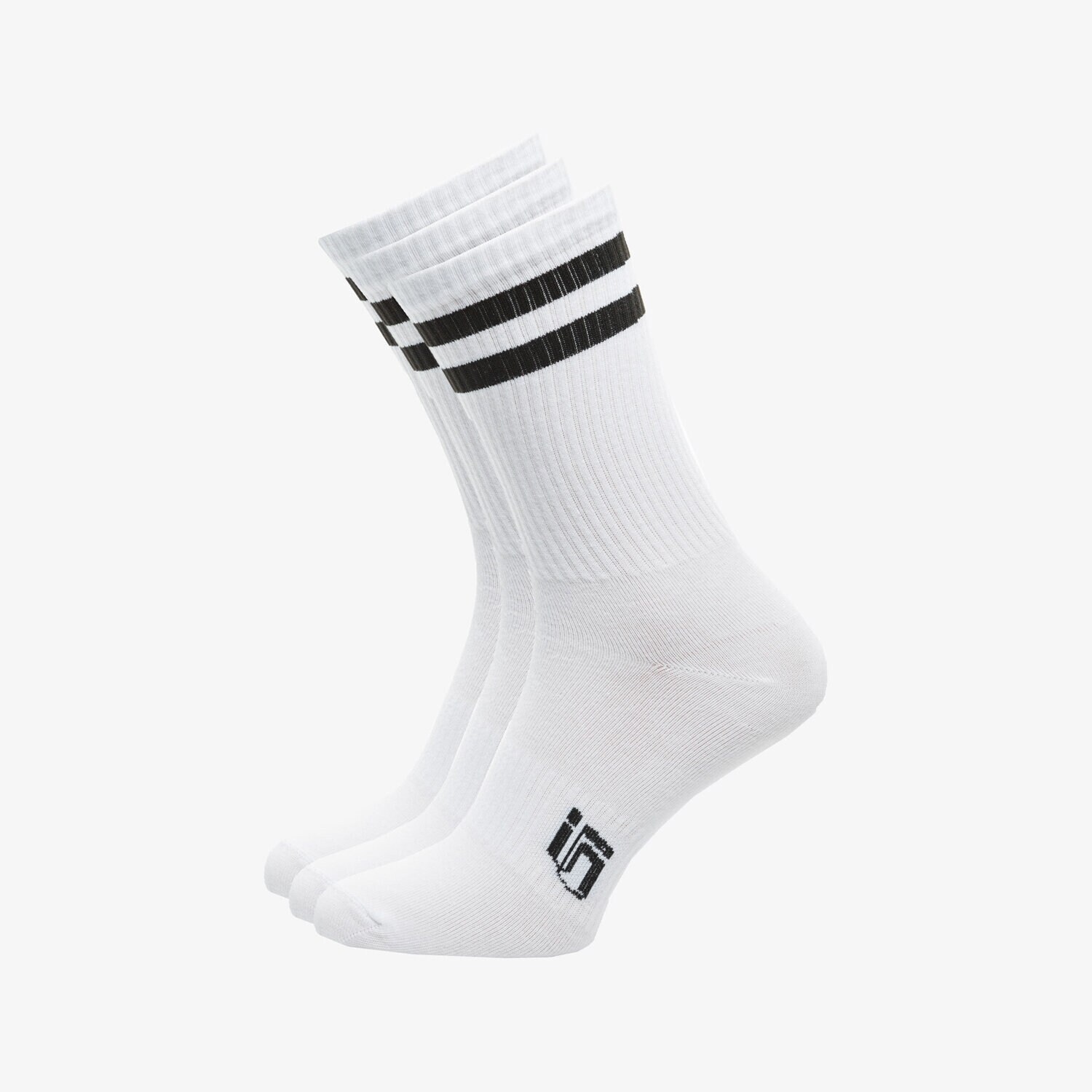 Femei șosete SIZEER ȘOSETE ÎNALTE 3PPK WHITE SISK5109 Alb