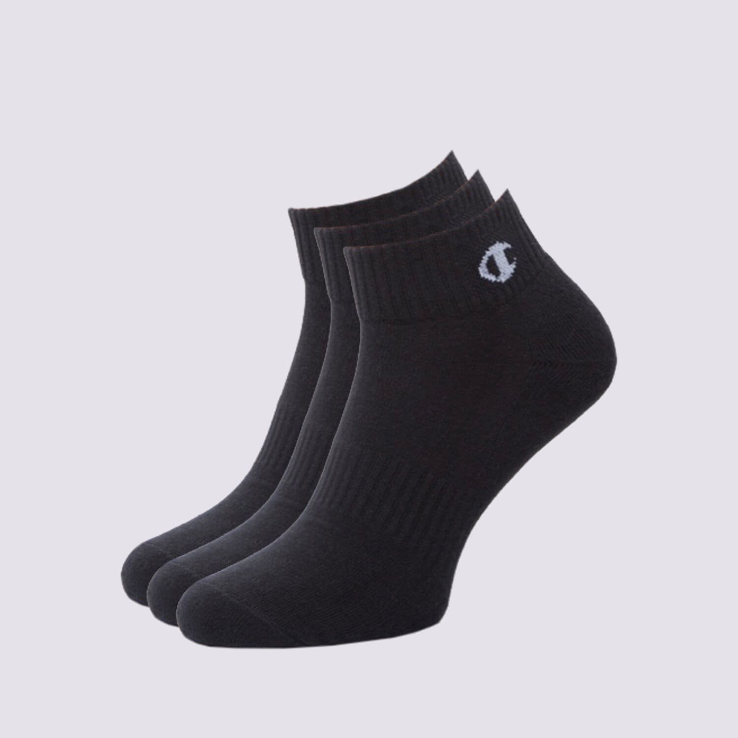 Femei șosete CHAMPION ȘOSETE SUPERSNEAKER 805342KK001 Negru