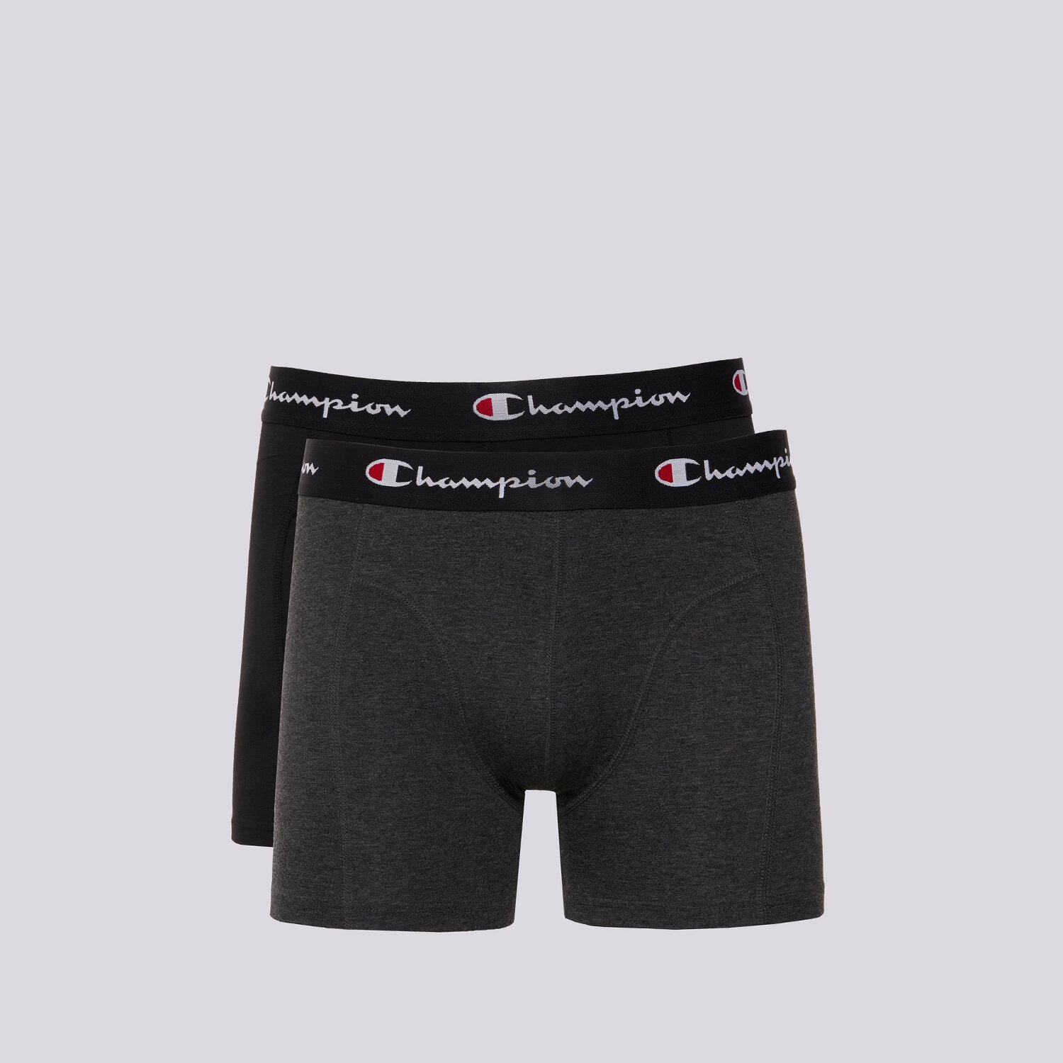 Bărbați lenjerie, boxeri CHAMPION BOXERI 2 PK BOXER U20001KK002 Negru