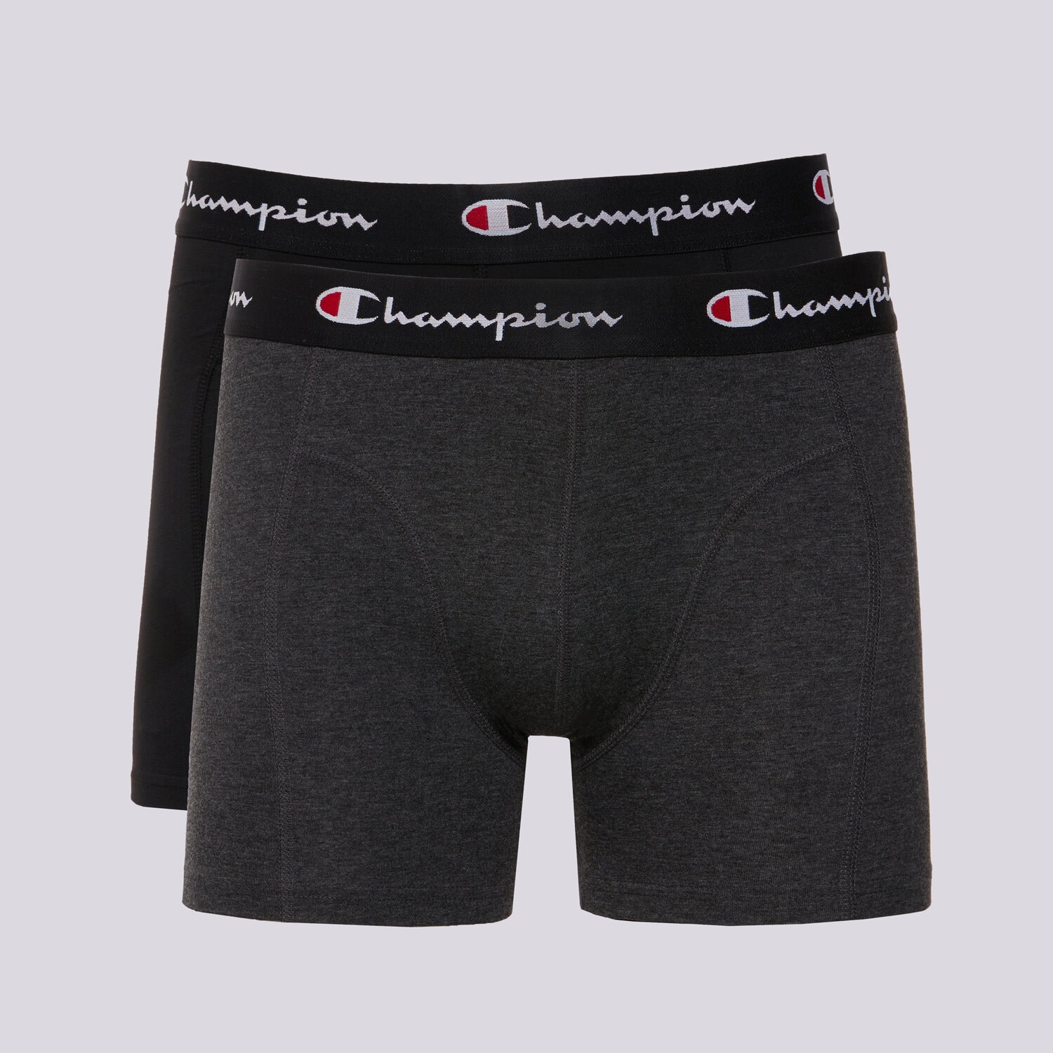 Bărbați lenjerie, boxeri CHAMPION BOXERI 2 PK BOXER U20001KK002 Negru