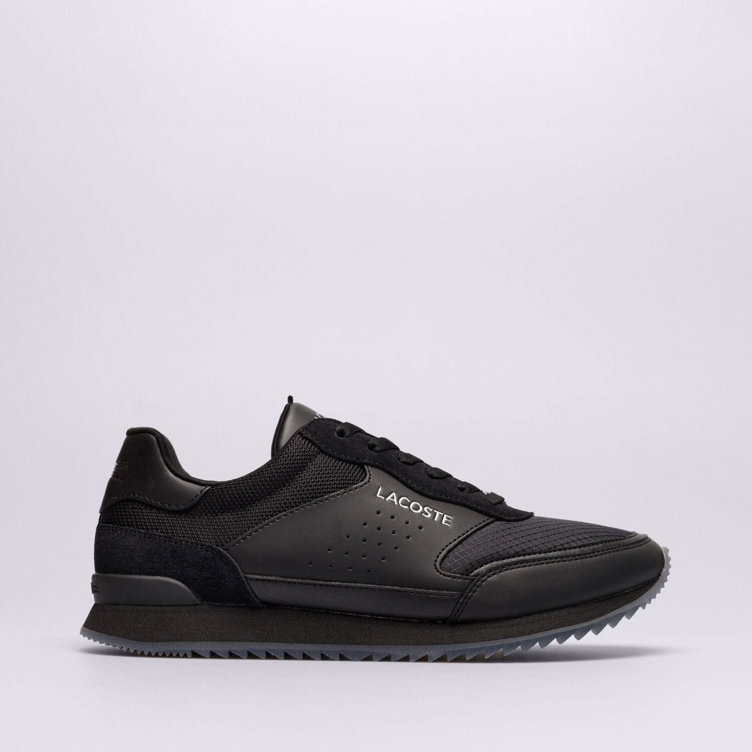 Barbați pantofi sport LACOSTE PARTNER LUXE 0121 1 QSP SMA 741SMA011302H Negru