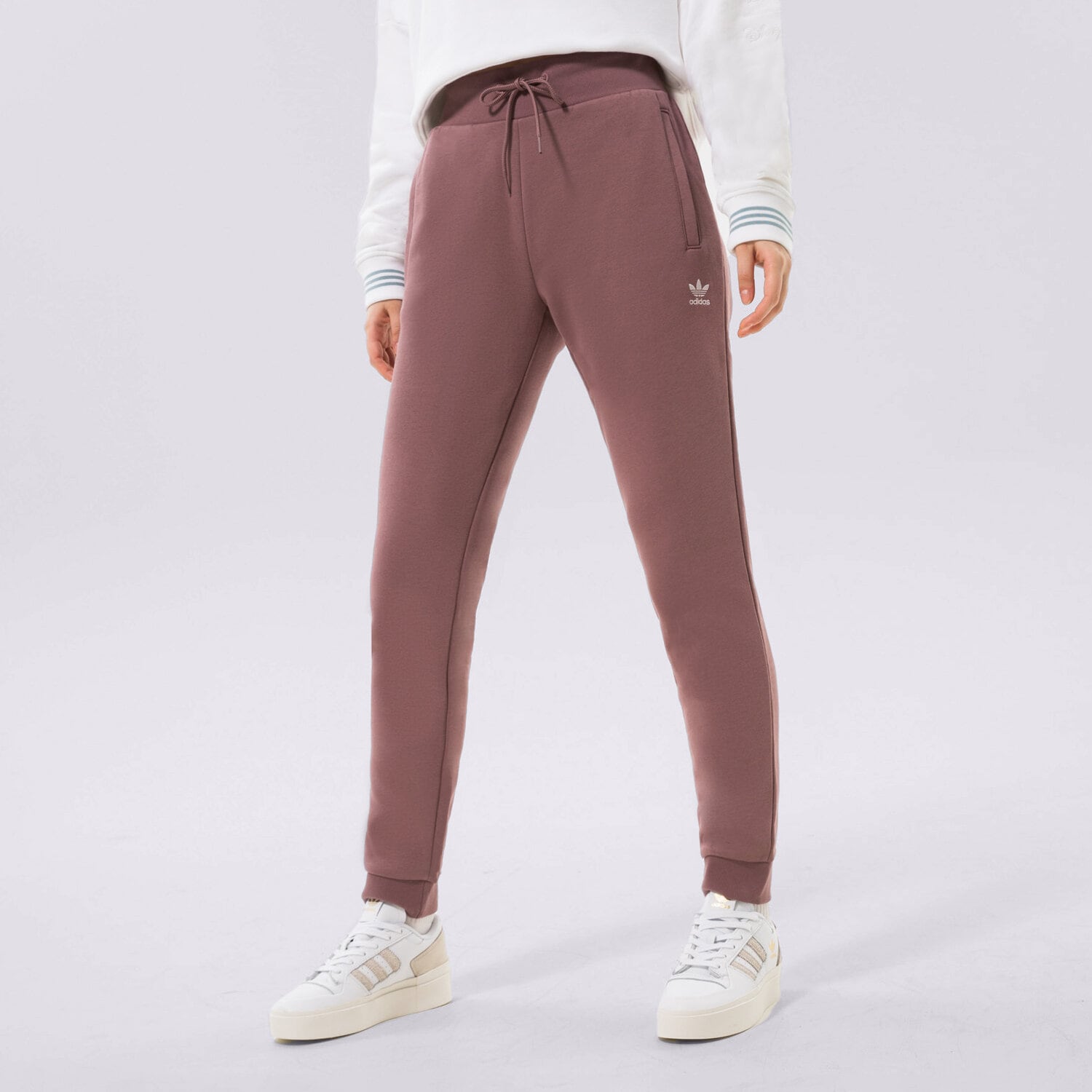 Femei pantaloni ADIDAS PANTALONI  TRACK PANT HM1831 Maro