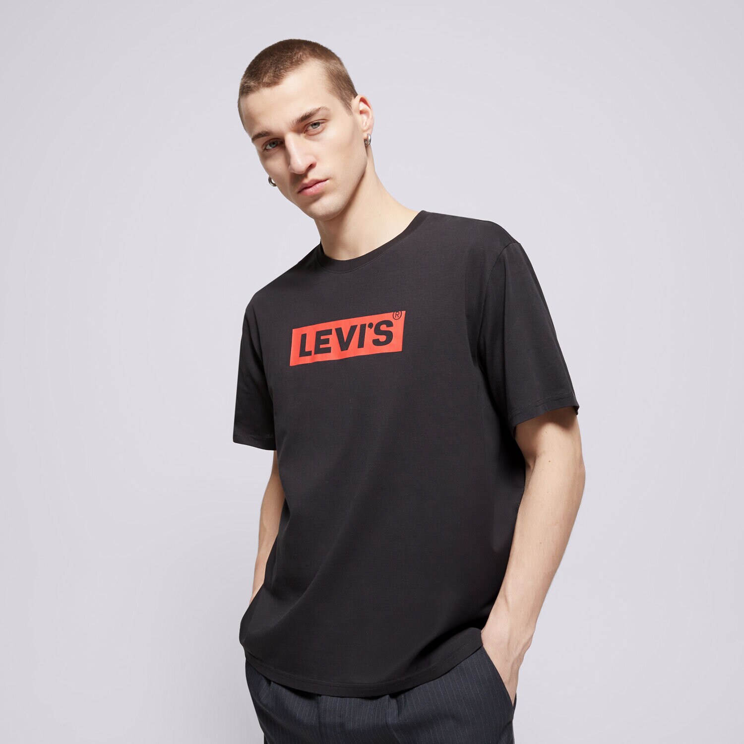 Bărbați tricou LEVI'S TRICOU SS RELAXED FIT TEE 161430198 Negru