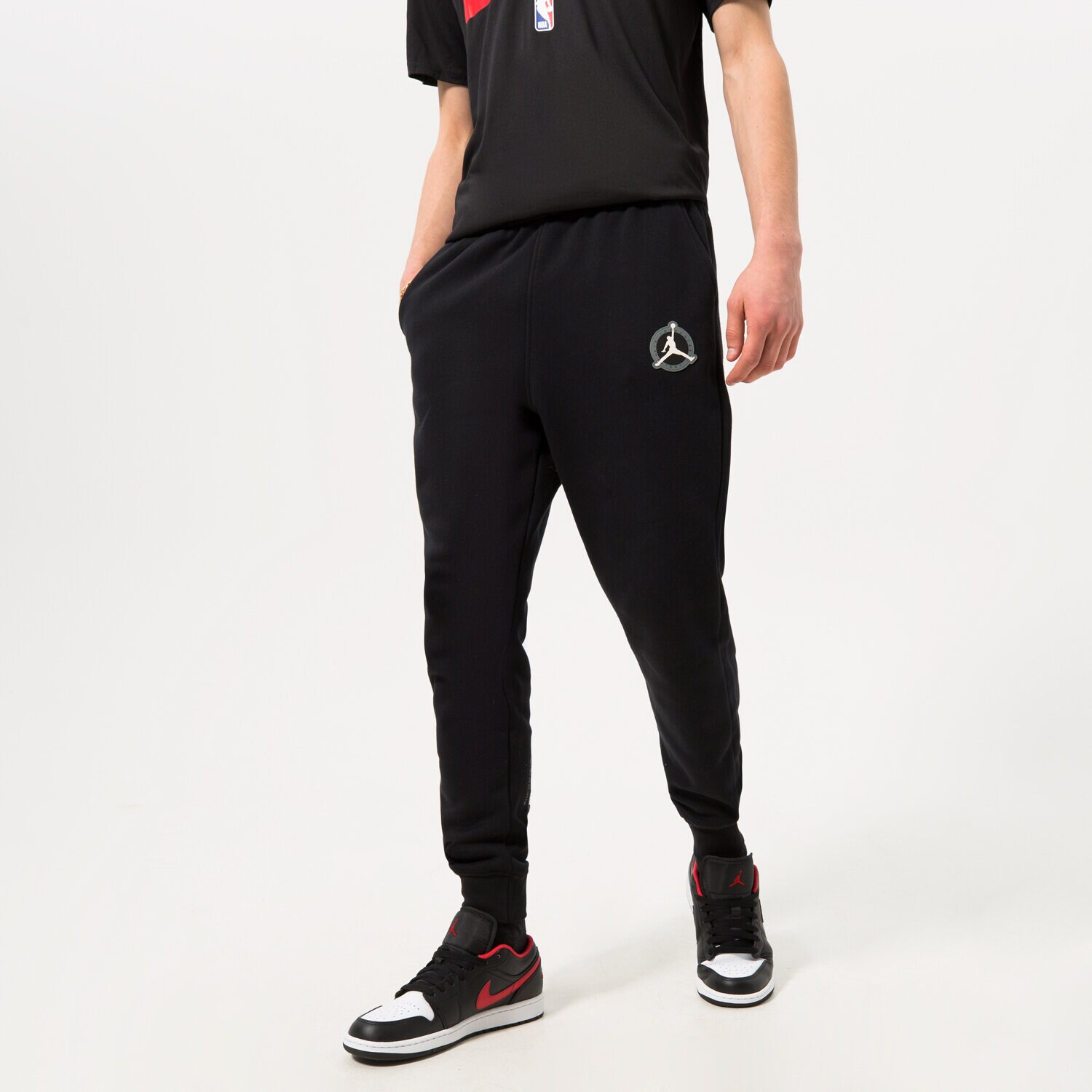 Bărbați pantaloni JORDAN PANTALONI  M J FLT MVP HBR FLC PANT 2 DV7596-010 Negru