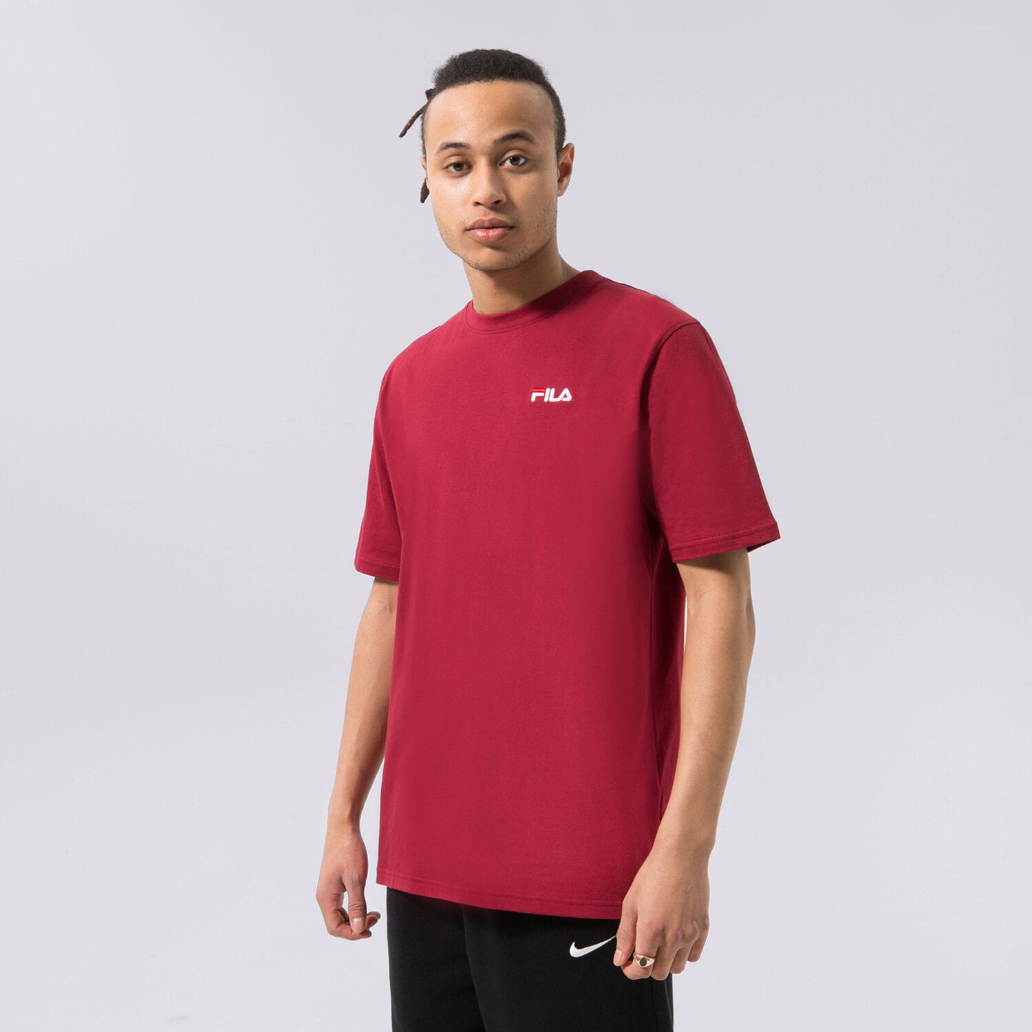 Bărbați tricou FILA TRICOU DRINGO SS23SPM229337 Bordo