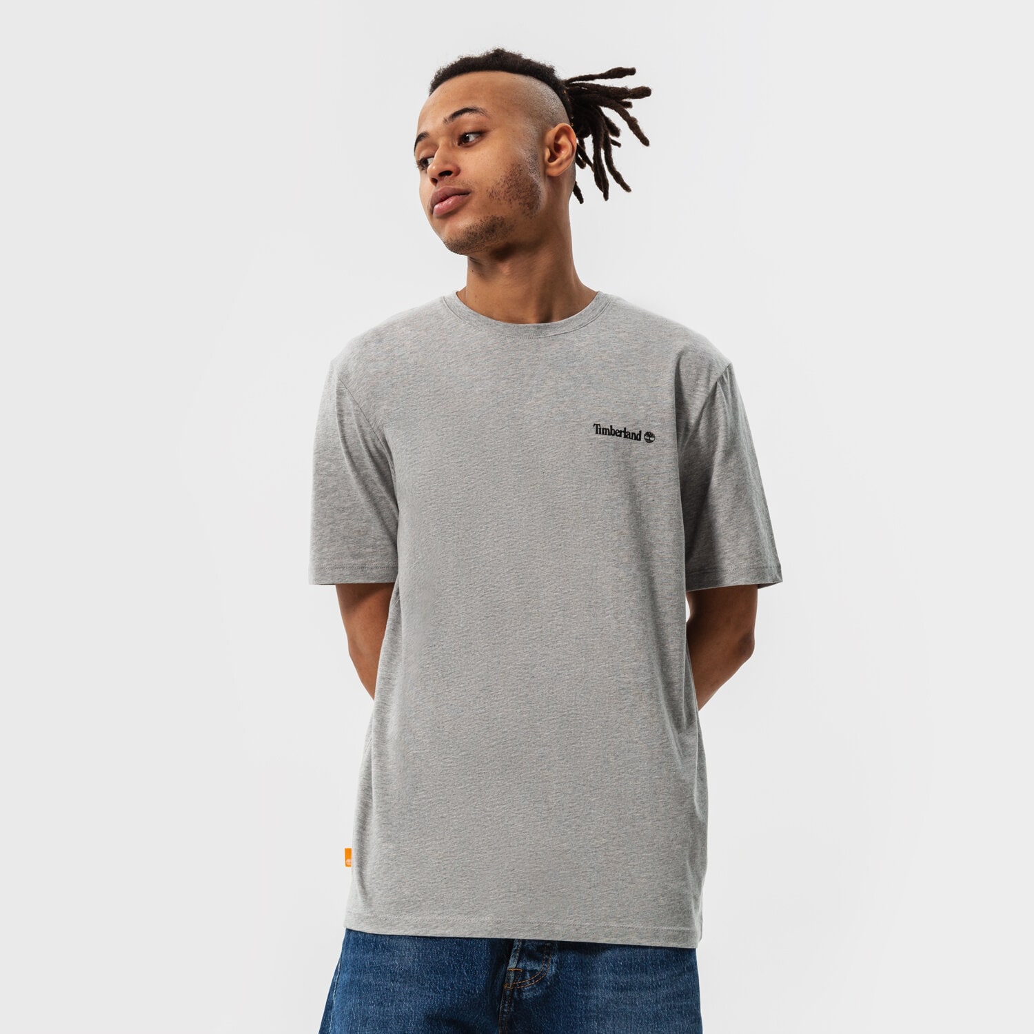 Bărbați tricou TIMBERLAND TRICOU SMALL LOGO PRINT TB0A5PGZ0521 Gri