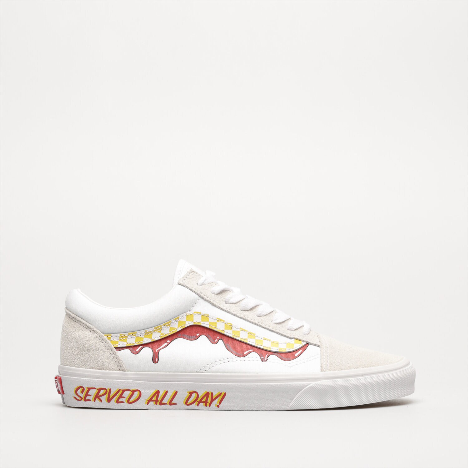 Barbați pantofi sport VANS UA OLD SKOOL VN0A5KRSW001 Alb