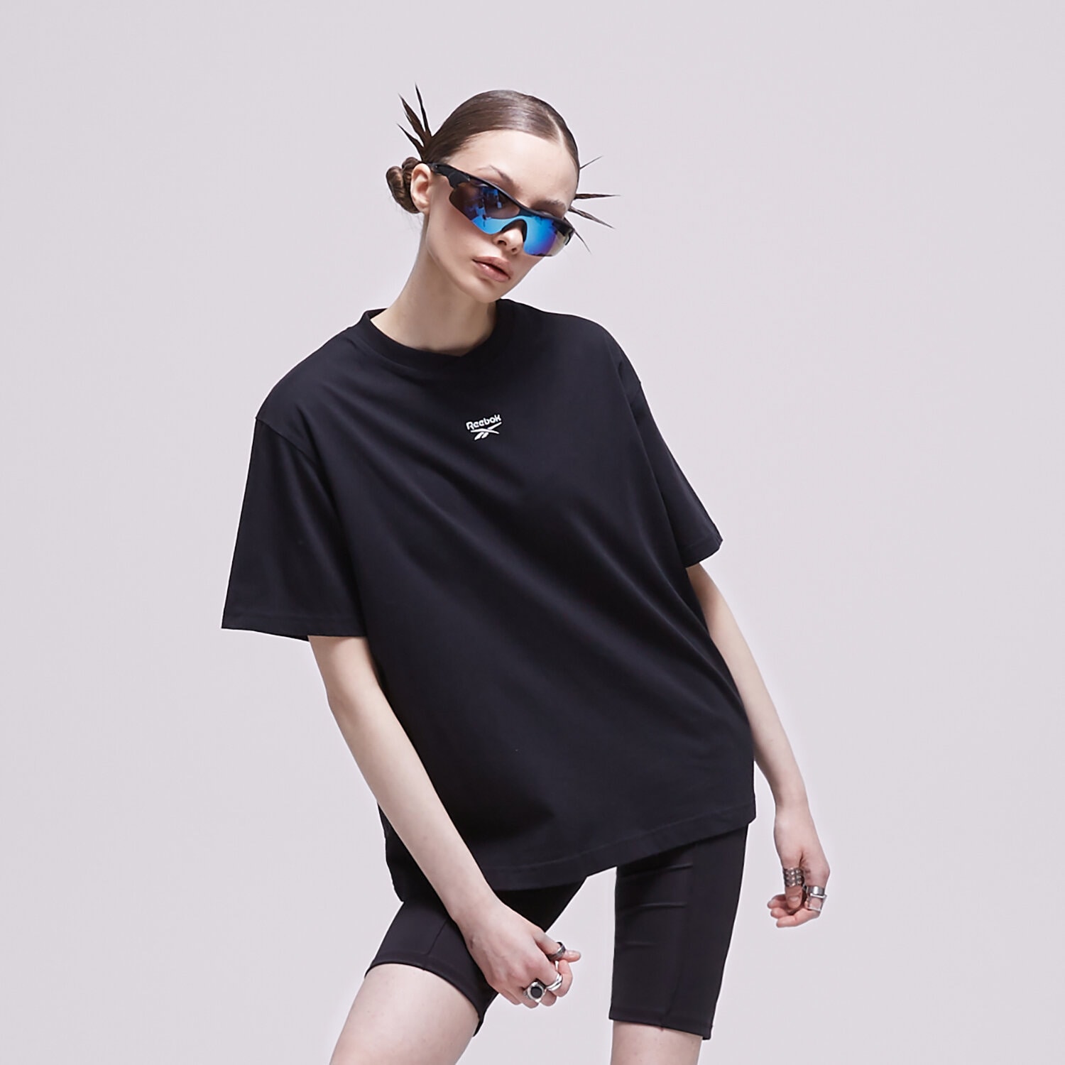 Femei tricou REEBOK TRICOU CL AE RELAXED FIT TEE HS4722 Negru