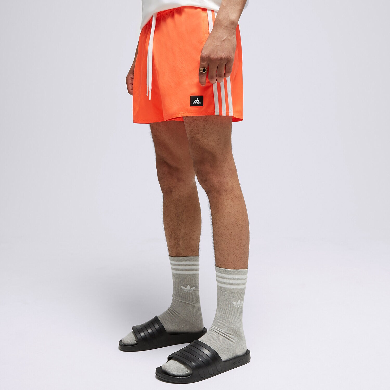 Femei pantaloni scurți ADIDAS PANTALONI SCURȚI 3S CLX SH VSL HT4371 Portocaliu