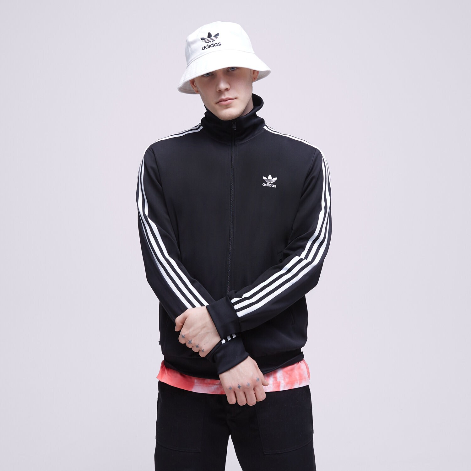 Bărbați bluză ADIDAS BLUZĂ BECKENBAUER TT IA4778 Negru