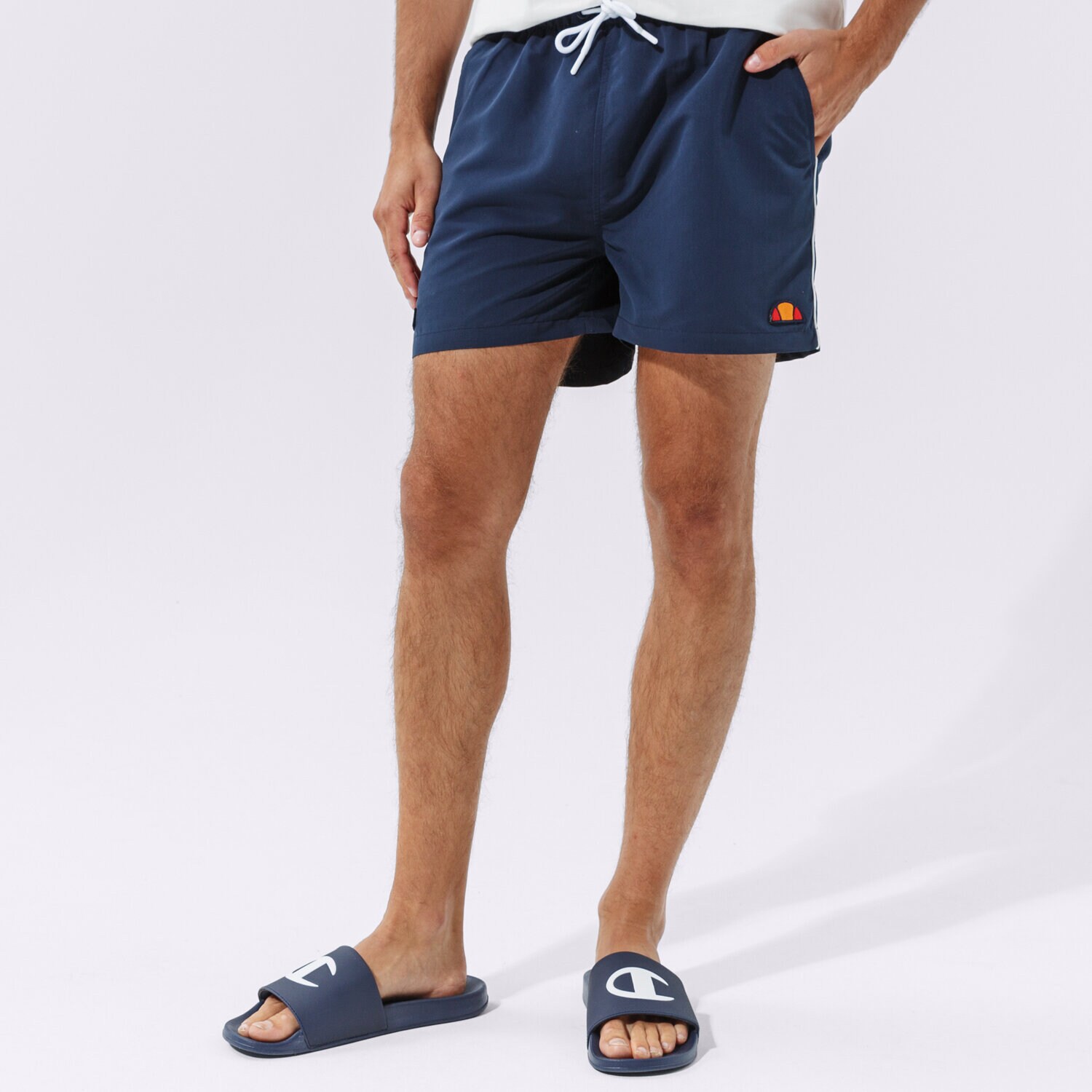 Femei pantaloni scurți ELLESSE PANTALONI SCURȚI DEM SLACKERS NAVY SHS00938429 Bleumarin