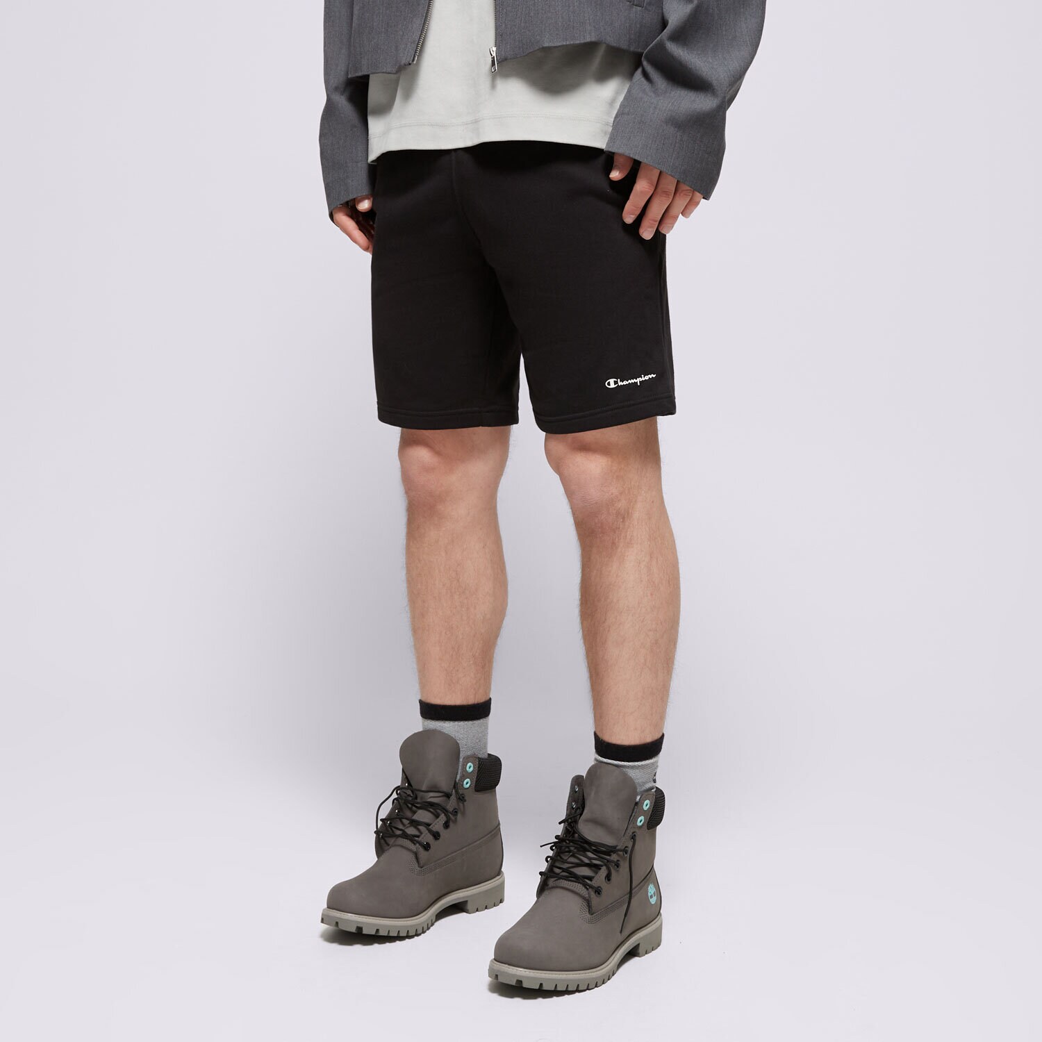 Femei pantaloni scurți CHAMPION PANTALONI SCURȚI BERMUDA 217430KK001 Negru