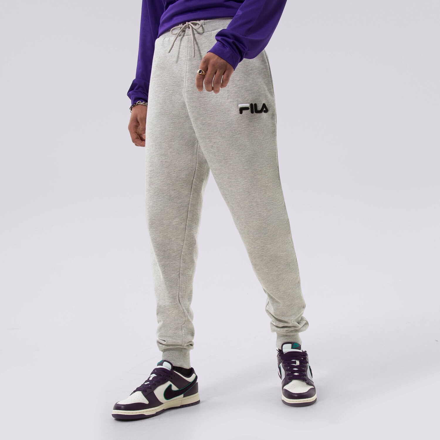 Bărbați pantaloni FILA PANTALONI  JAKEY TK119176182 Gri