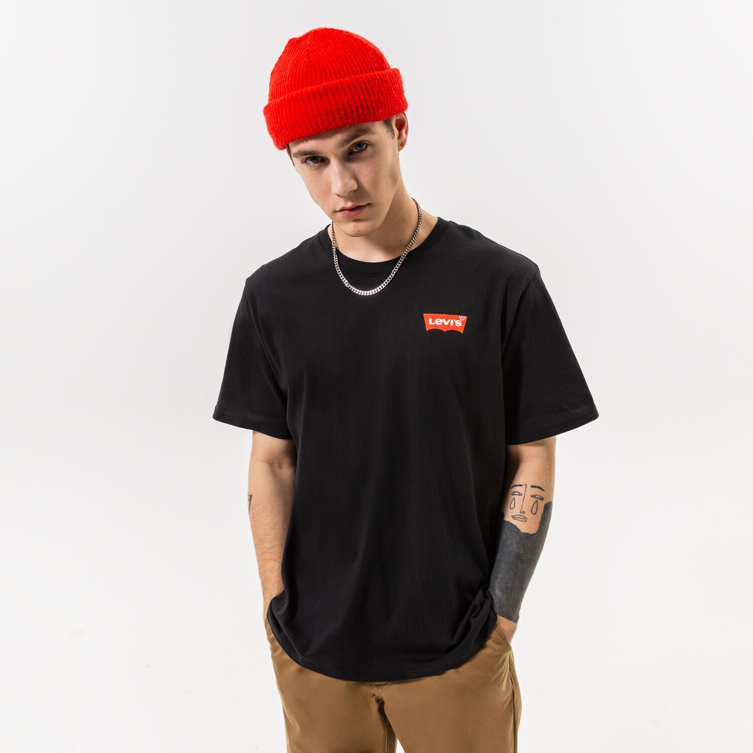 Bărbați tricou LEVI'S TRICOU SS RELAXED FIT TEE 16143-0572 Negru