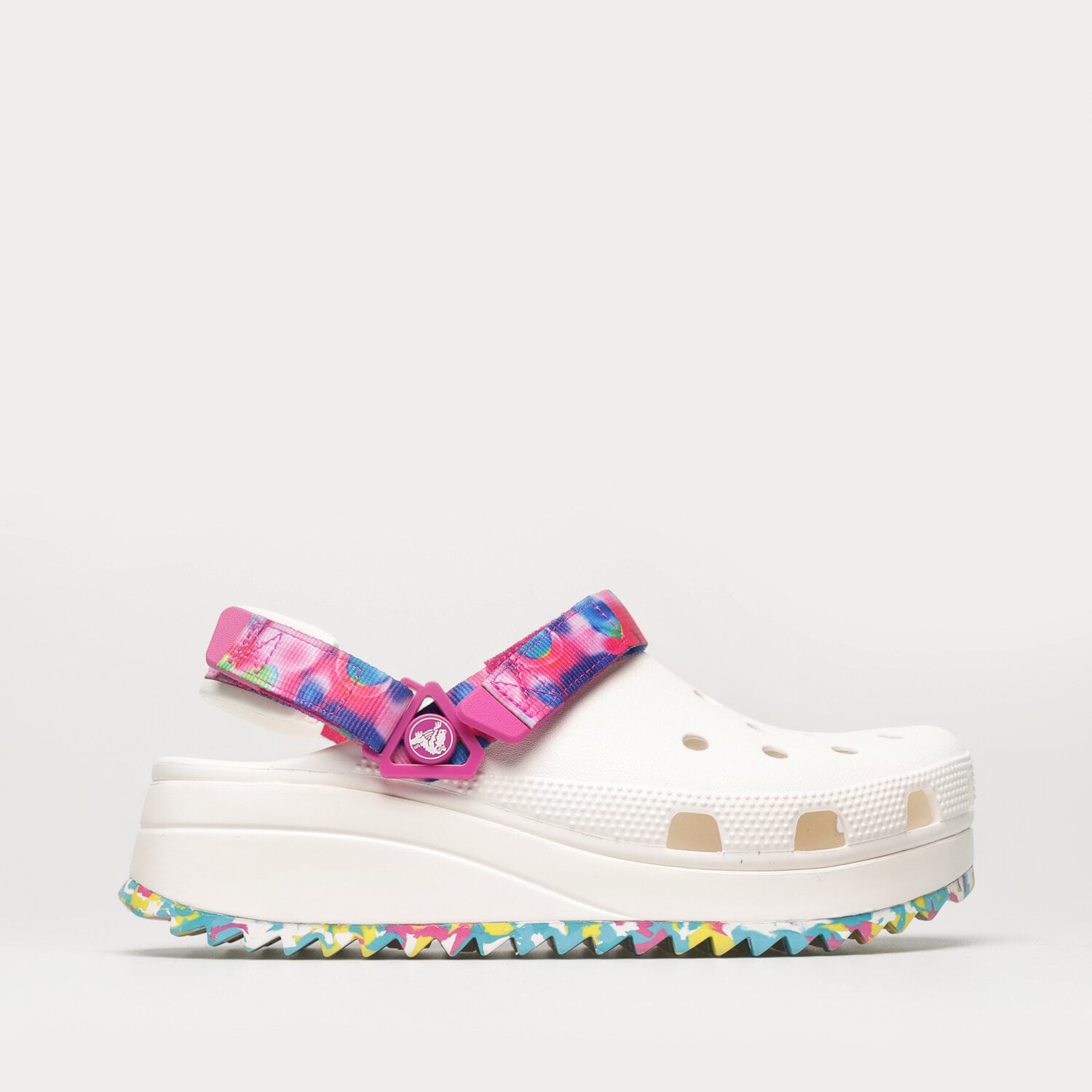 Femei șlapi CROCS HIKER SOLARIZED 207990-94S Alb