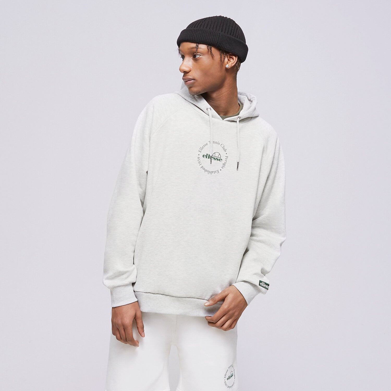 Femei bluză ELLESSE BLUZĂ CU GLUGĂ GIARADINI LGREY MRL OH HOODY SGR17621131 Gri