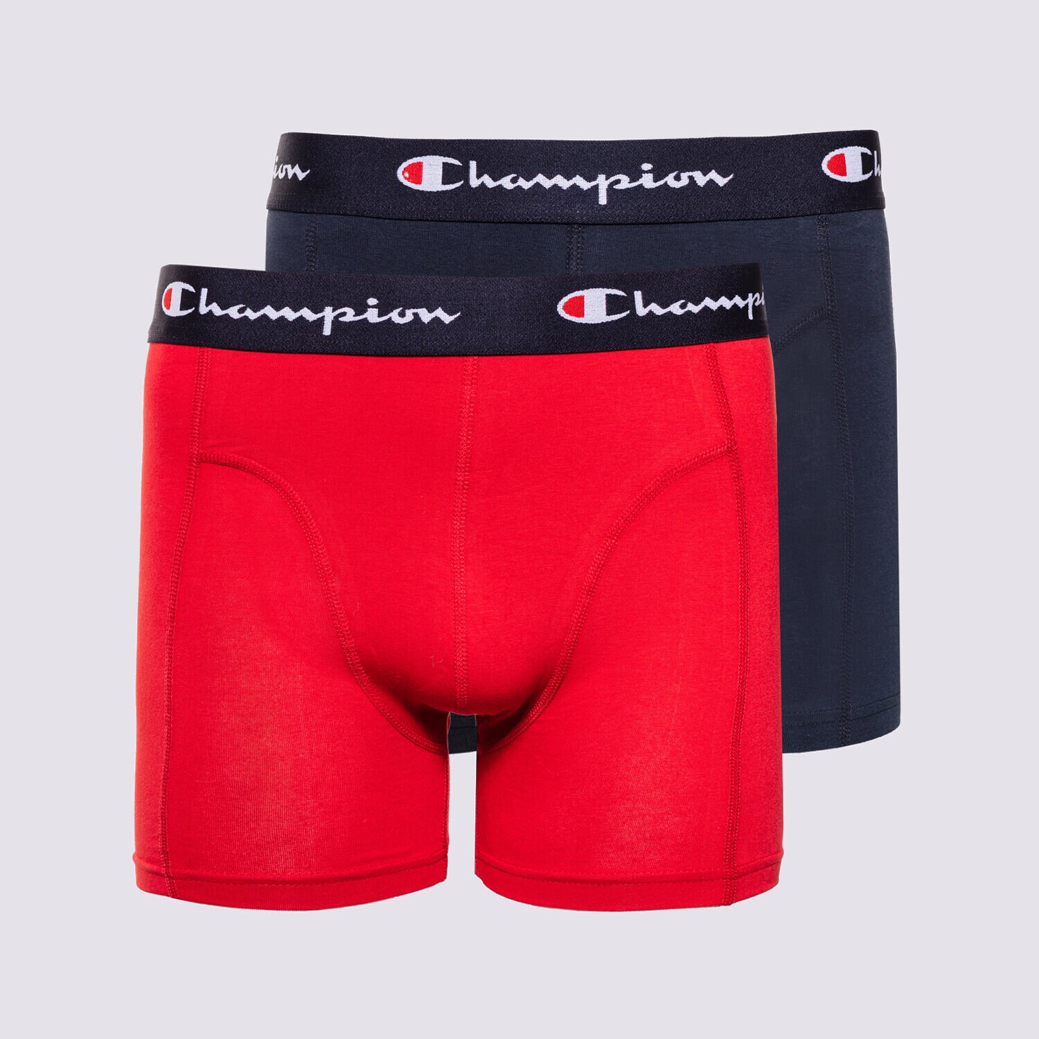 Bărbați lenjerie, boxeri CHAMPION BOXERI 2 PK BOXER U20001BS517 Roșu