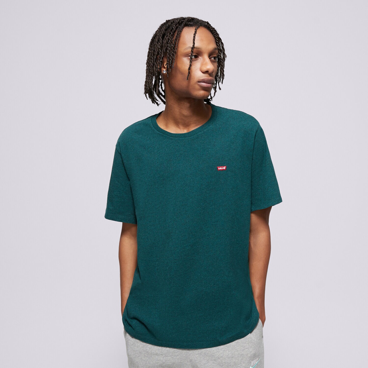 Bărbați tricou LEVI'S TRICOU SS ORIGINAL HM 56605-0150 Verde