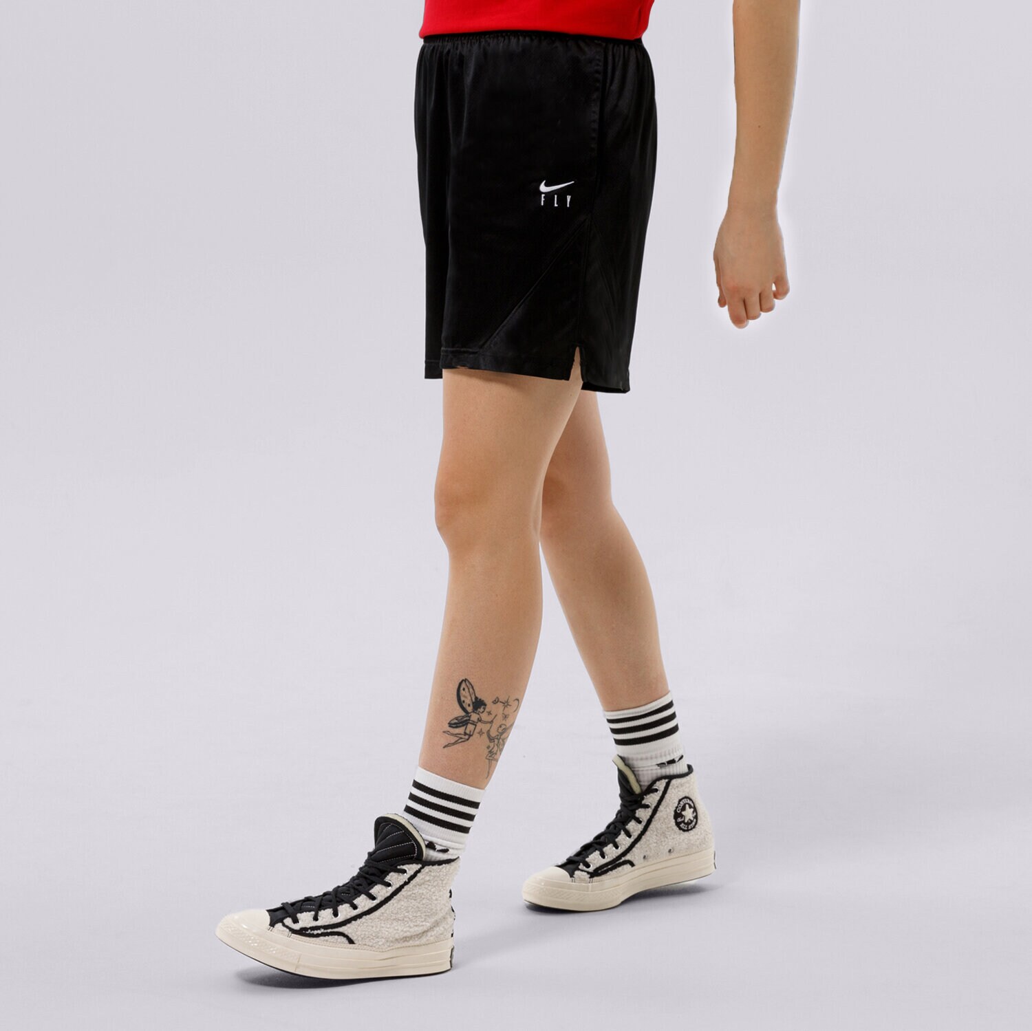 Femei pantaloni scurți NIKE PANTALONI SCURȚI W NK DF ISOFLY SHORT NBA DH7363-010 Negru