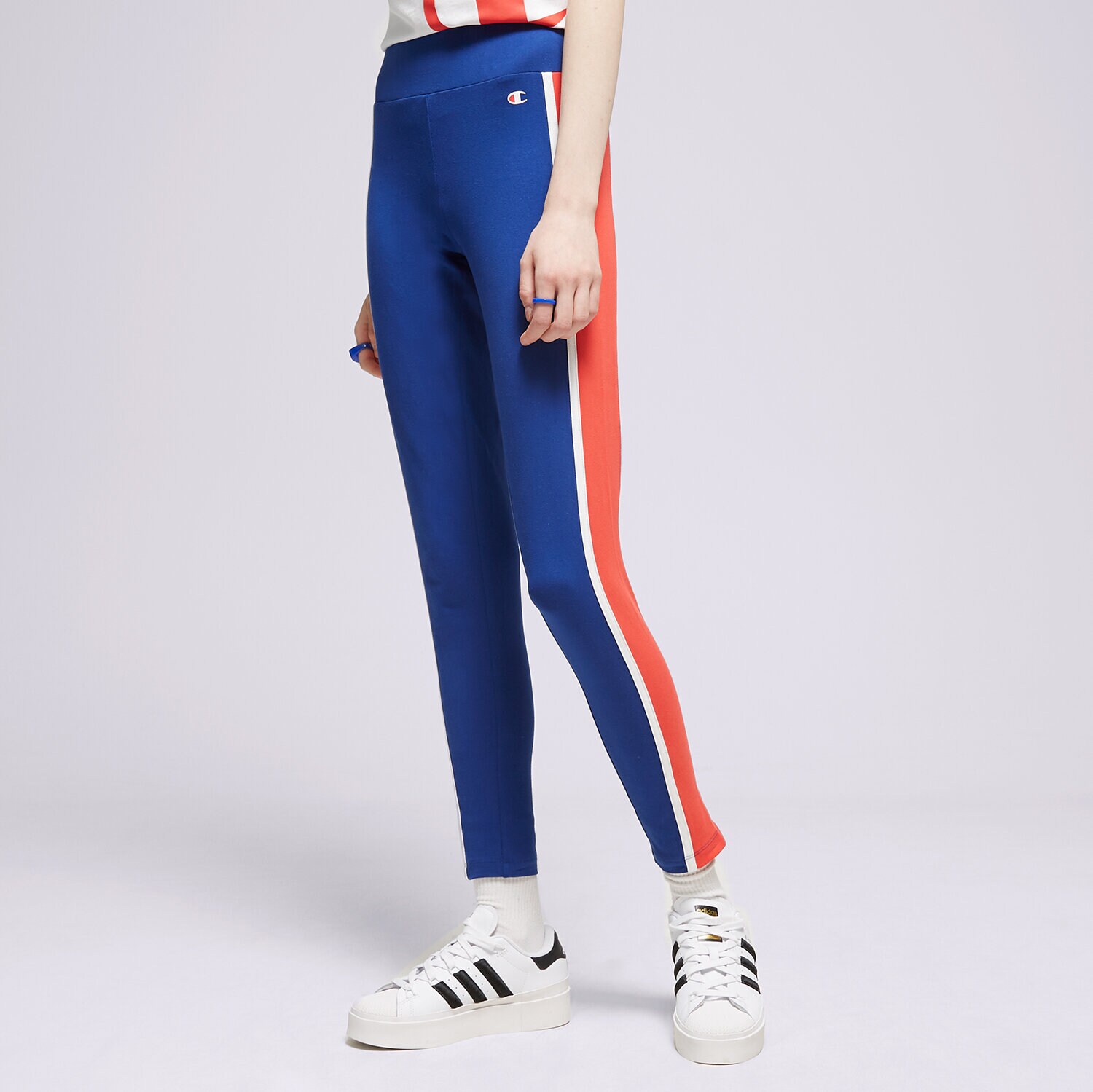 Femei pantaloni CHAMPION CROP COLANȚI 116227BS025 Bleumarin