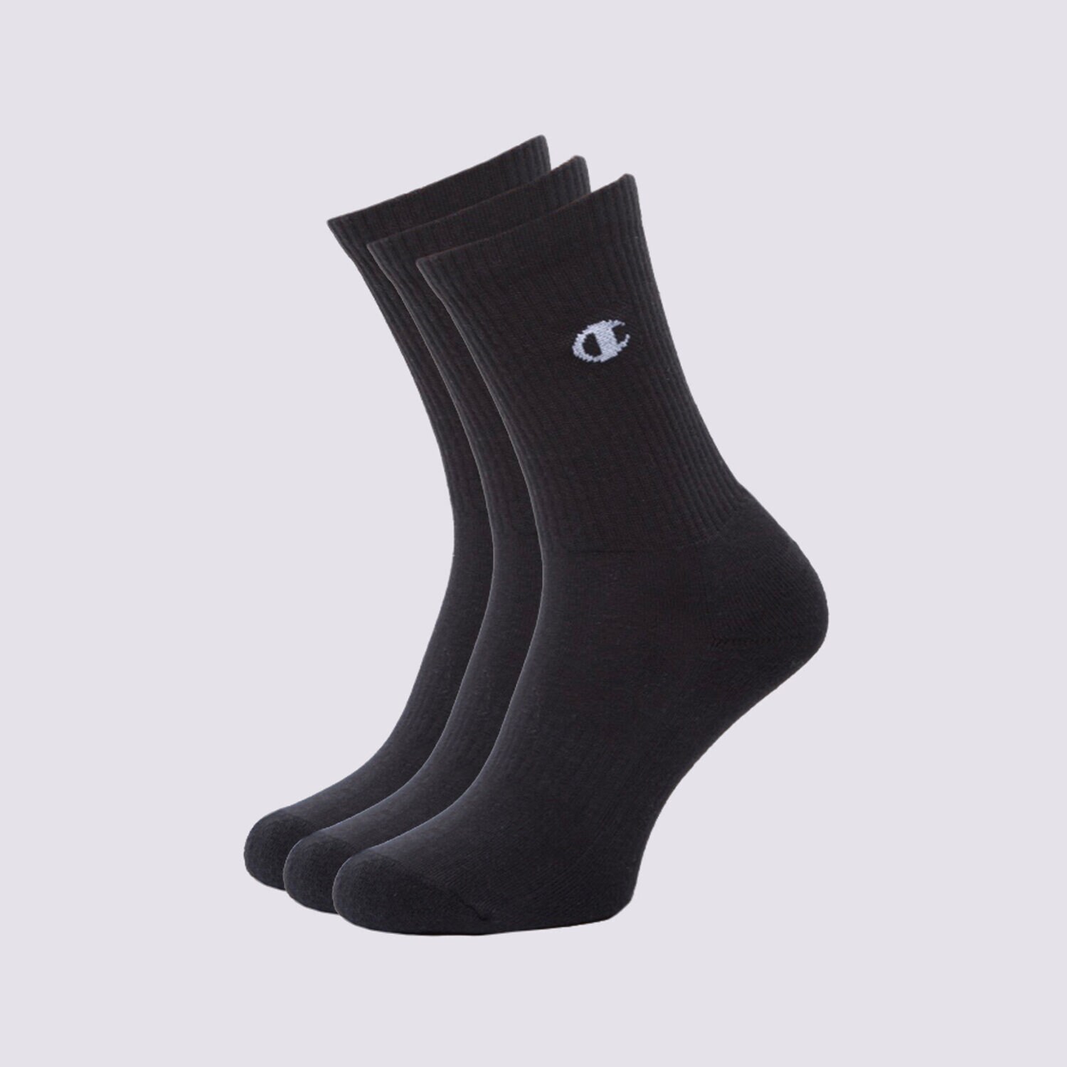 Femei șosete CHAMPION ȘOSETE SOCKET 3PACK  805343KK001 Negru