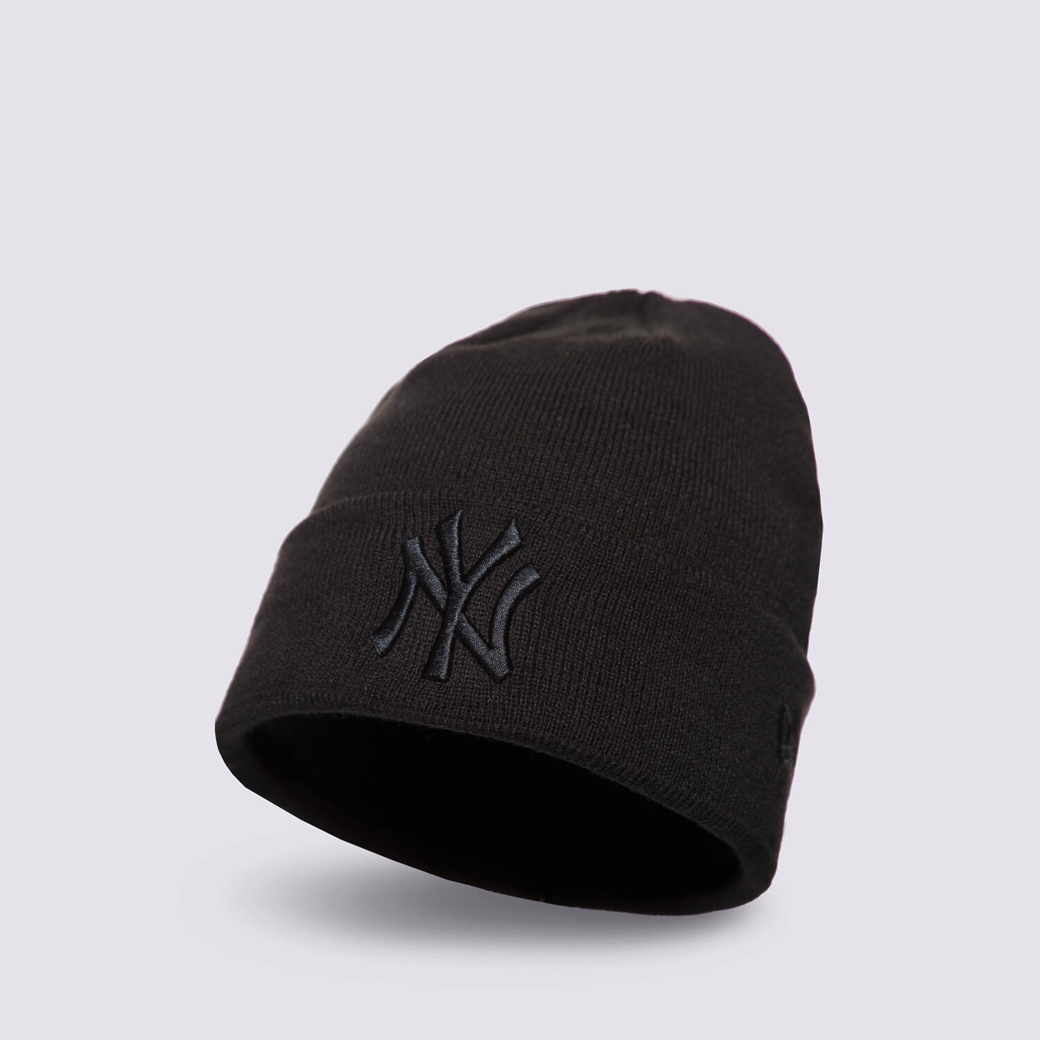 Bărbați căciulă NEW ERA CACIULA DE IARNĂ MLB CUFF KNIT NYY BOB NEW YORK YANK 12122729 Negru