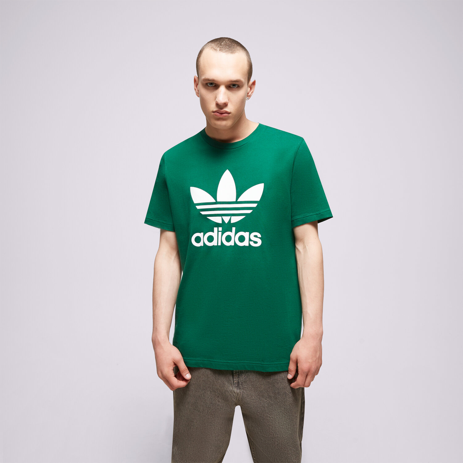 Bărbați tricou ADIDAS TRICOU TREFOIL IA4819 Verde
