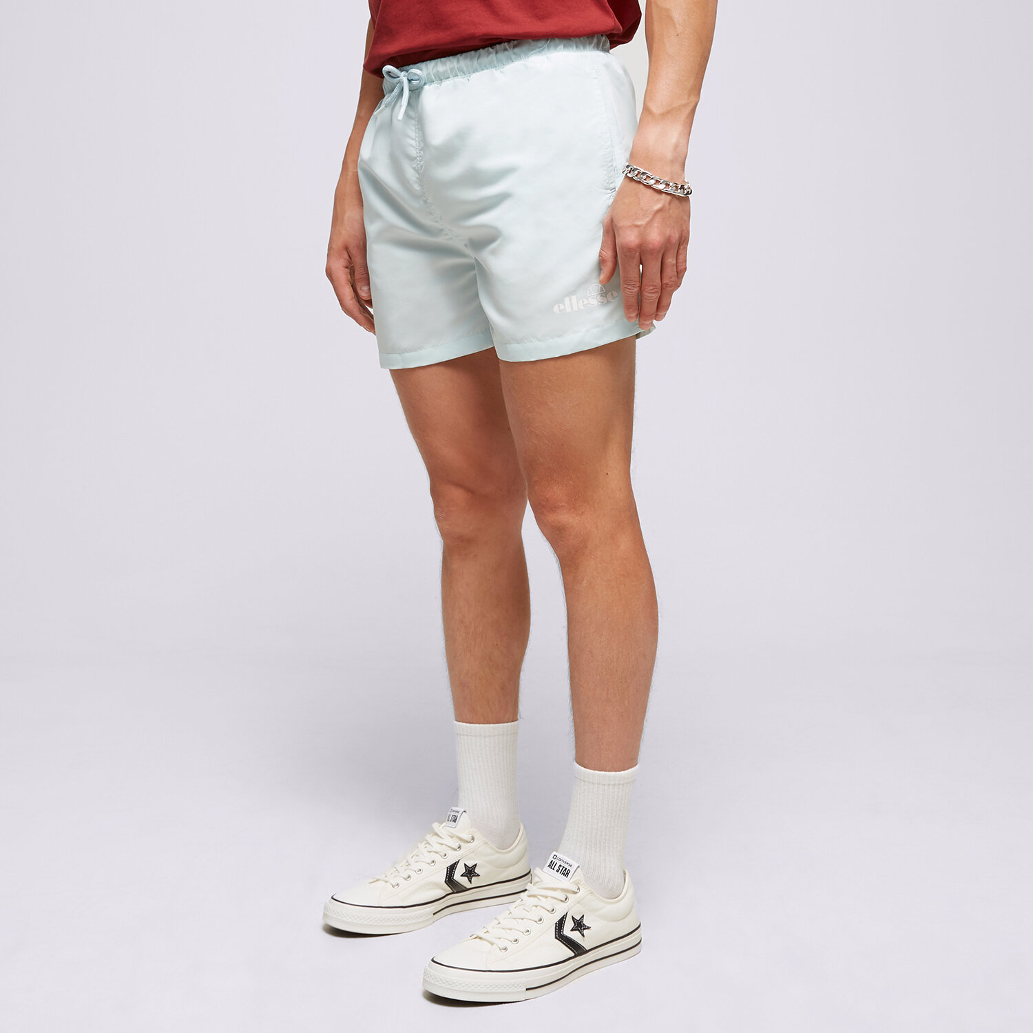 Femei pantaloni scurți ELLESSE PANTALONI SCURȚI LAMINA LIGHT BLUE SGR16468426 Albastru
