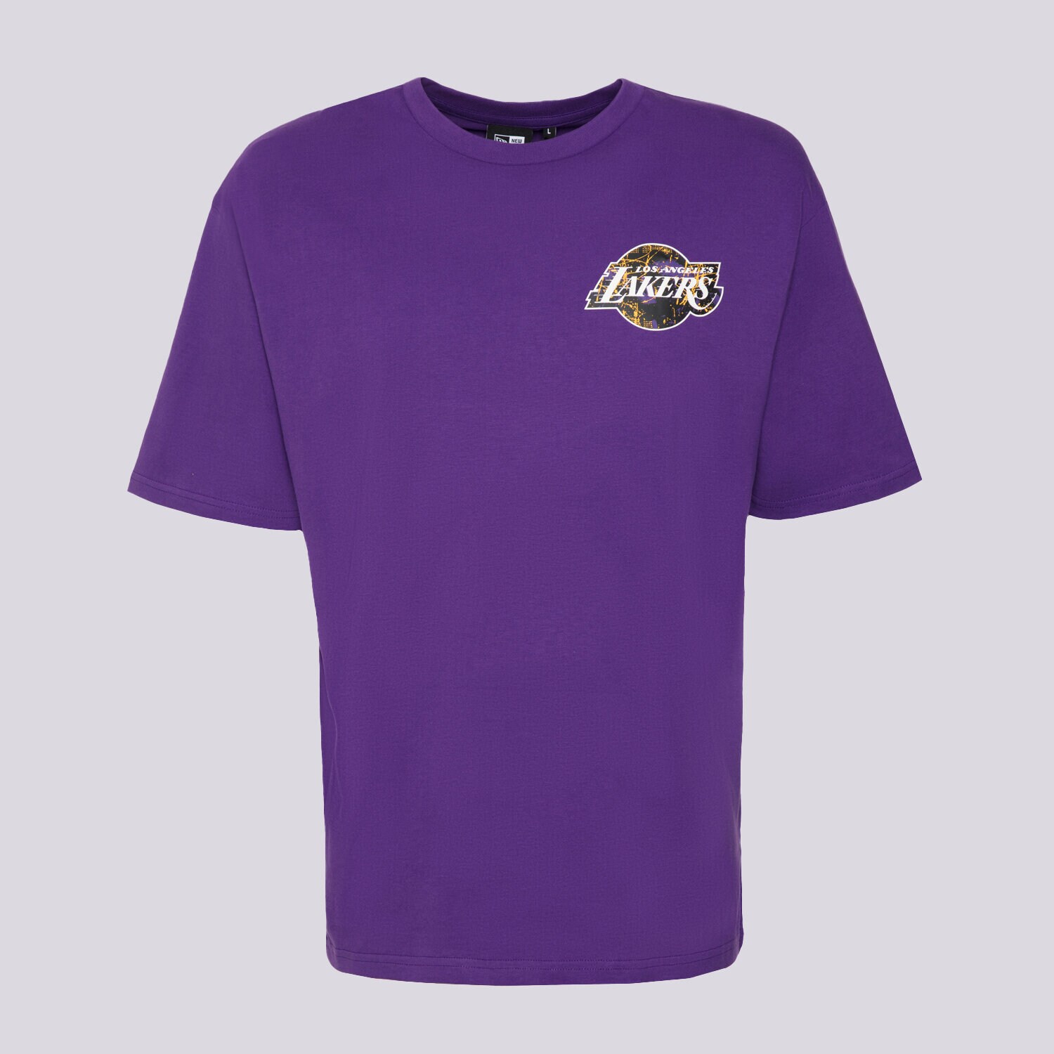 Bărbați tricou NEW ERA TRICOU INFILL TEAM LOGO OS LAKERS LOS ANGELES LAKERS