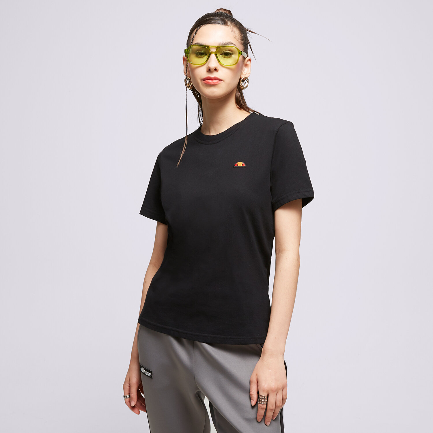 Femei tricou ELLESSE TRICOU MELINDA BLACK SMG19604011 Negru