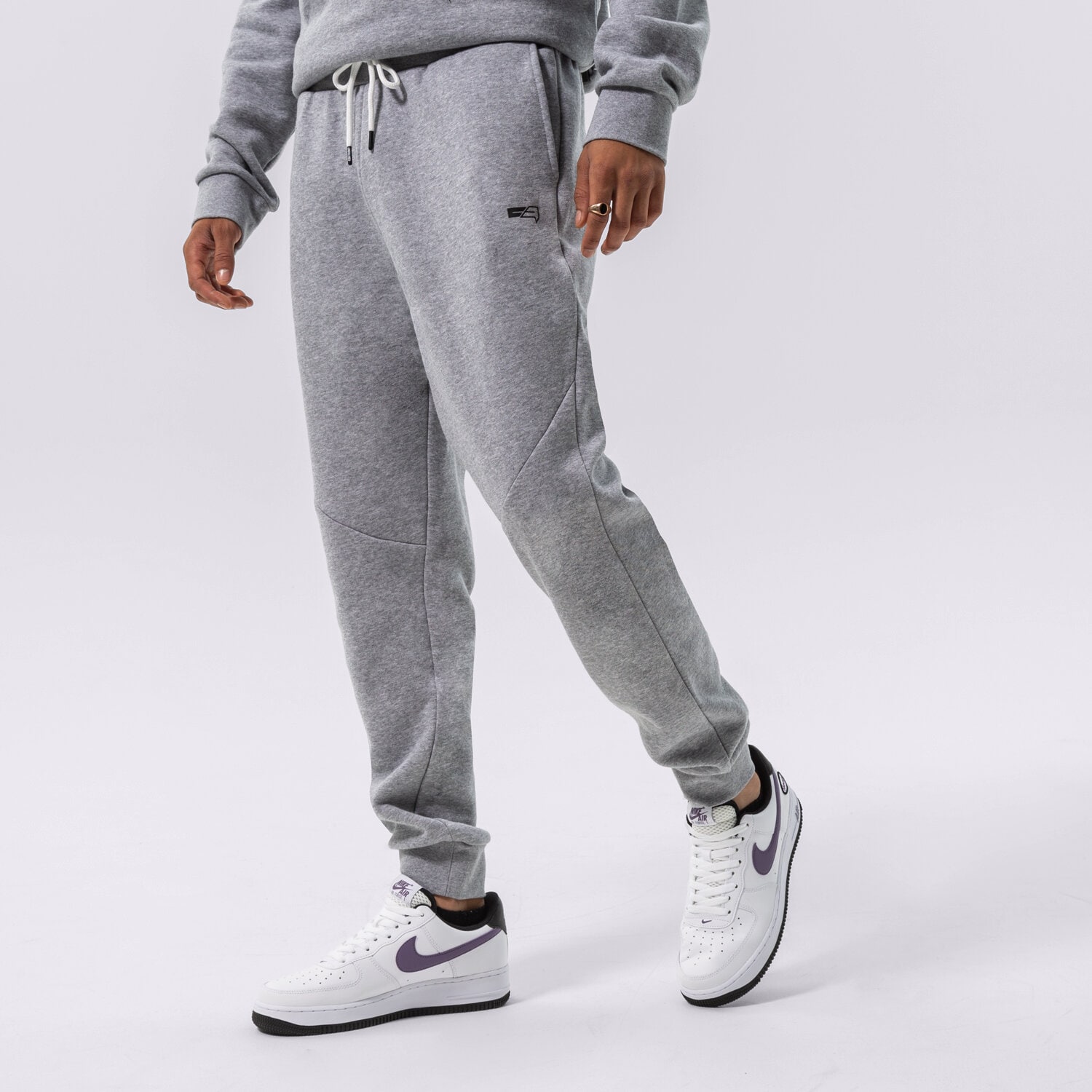 Bărbați pantaloni CONFRONT PANTALONI  CONFRONT BASIC PANTS CF322SPM90002 Gri