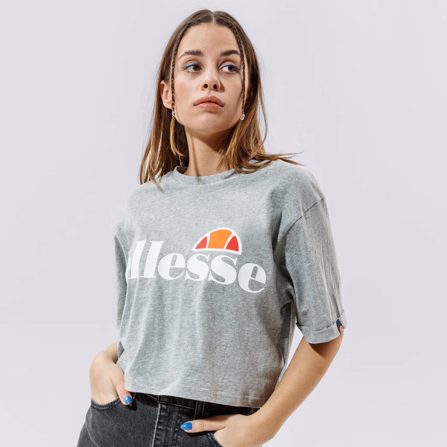 Femei tricou ELLESSE TRICOU ALBERTA GREY SGS04484112 Gri