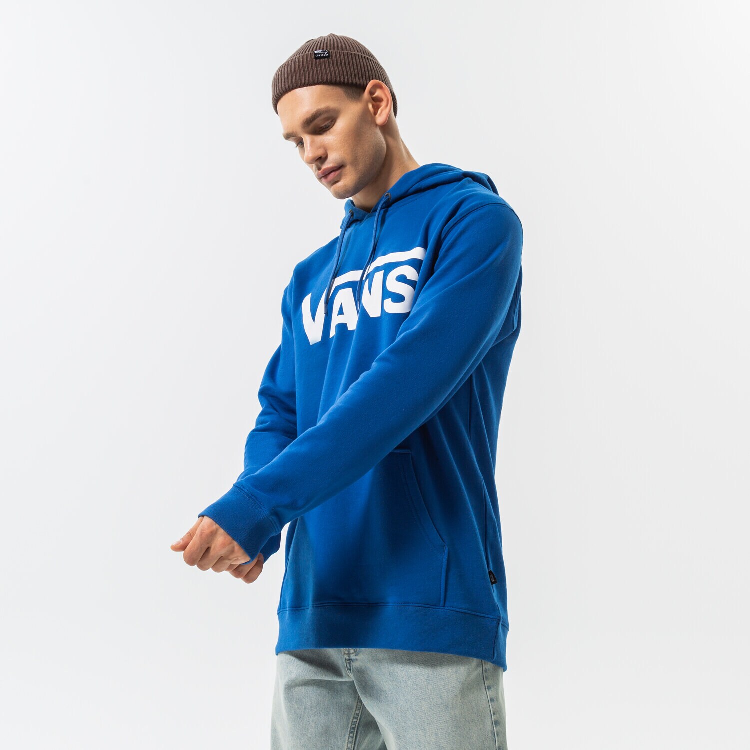 Bărbați bluză VANS BLUZĂ CU GLUGĂ VANS CLASSIC PO HOODIE II VN0A456B7WM1 Bleumarin