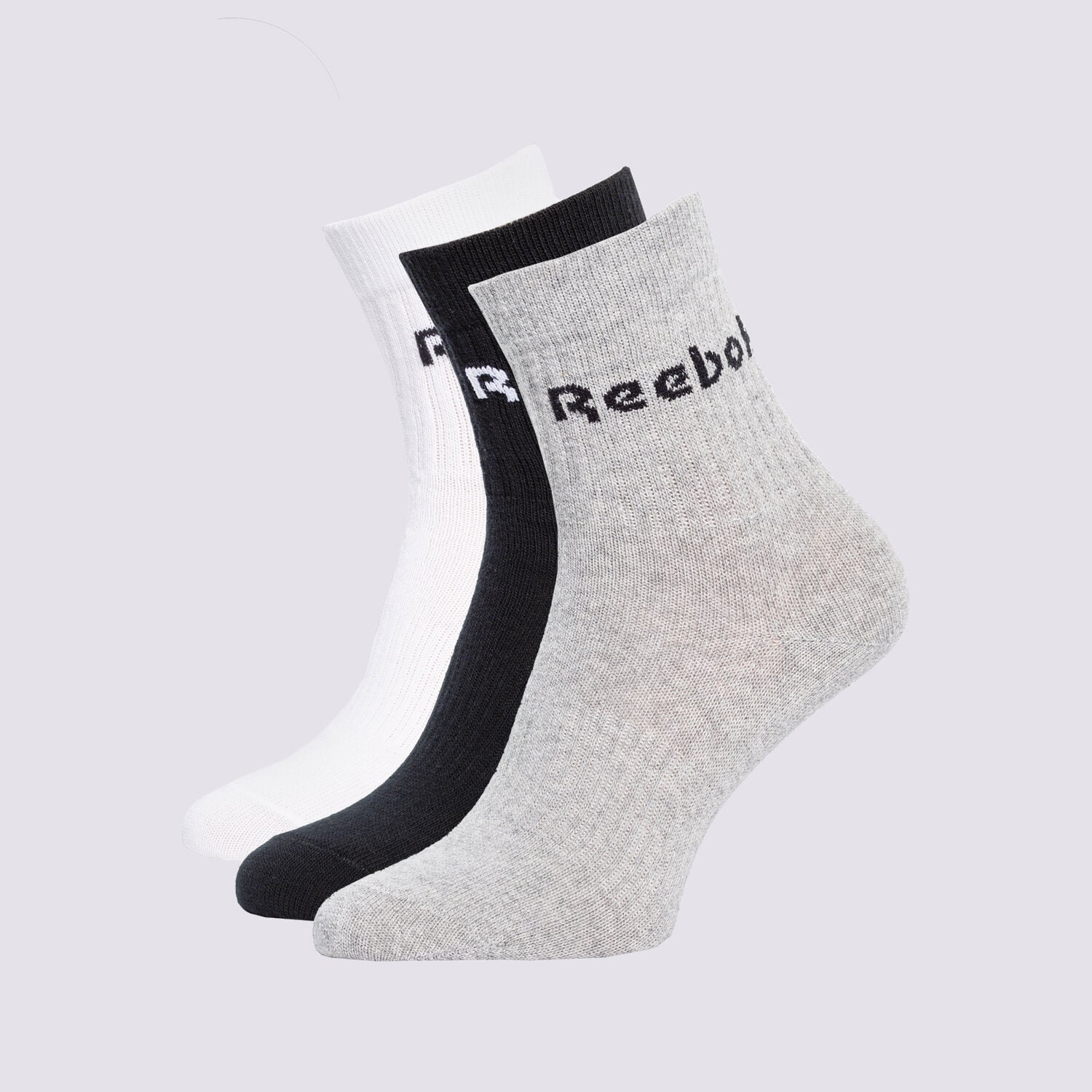 Femei șosete REEBOK ȘOSETE ACT CORE MID CREW SOCK 3P GC8669 Mulicolor