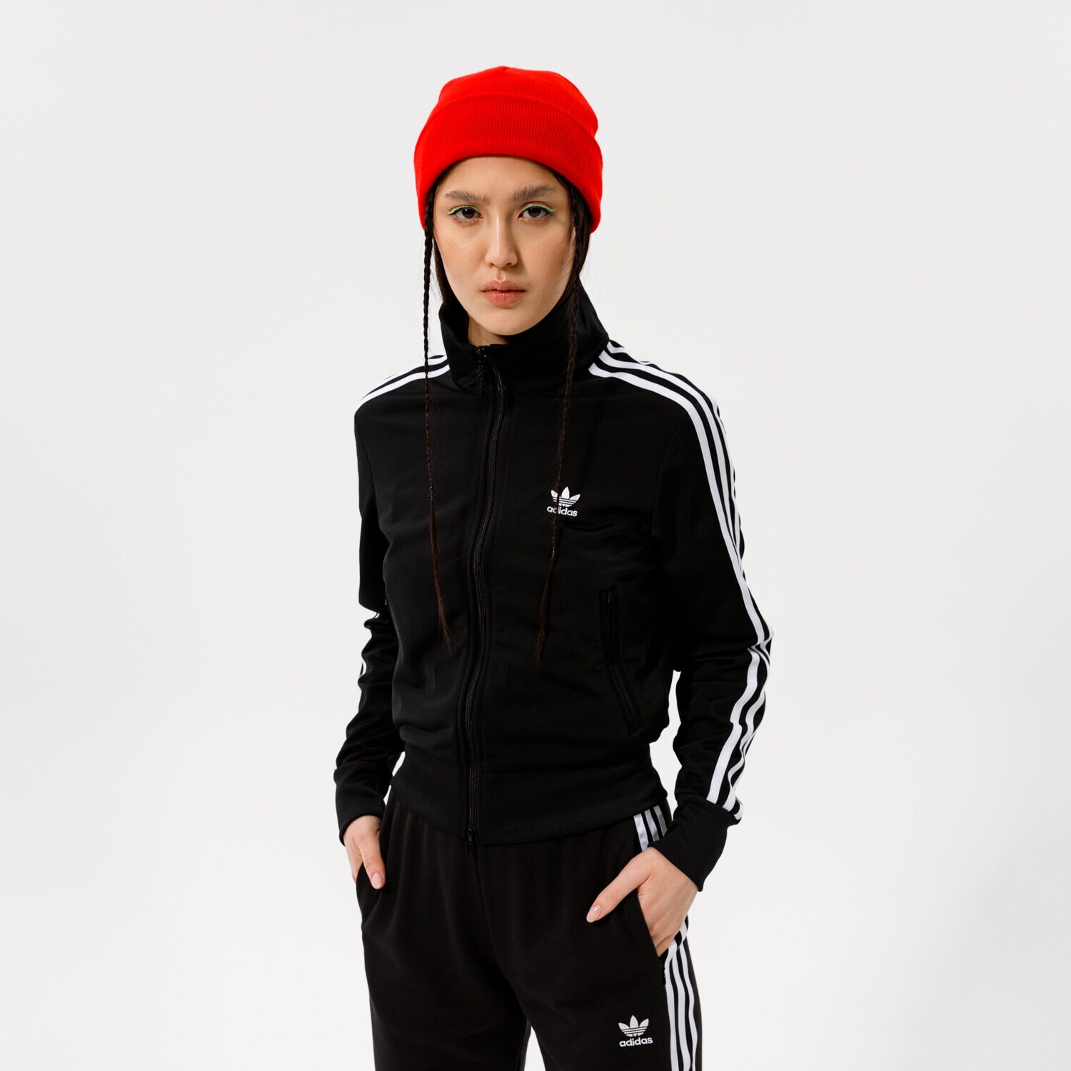 Femei bluză ADIDAS BLUZĂ FIREBIRD TT PB GN2817 Negru