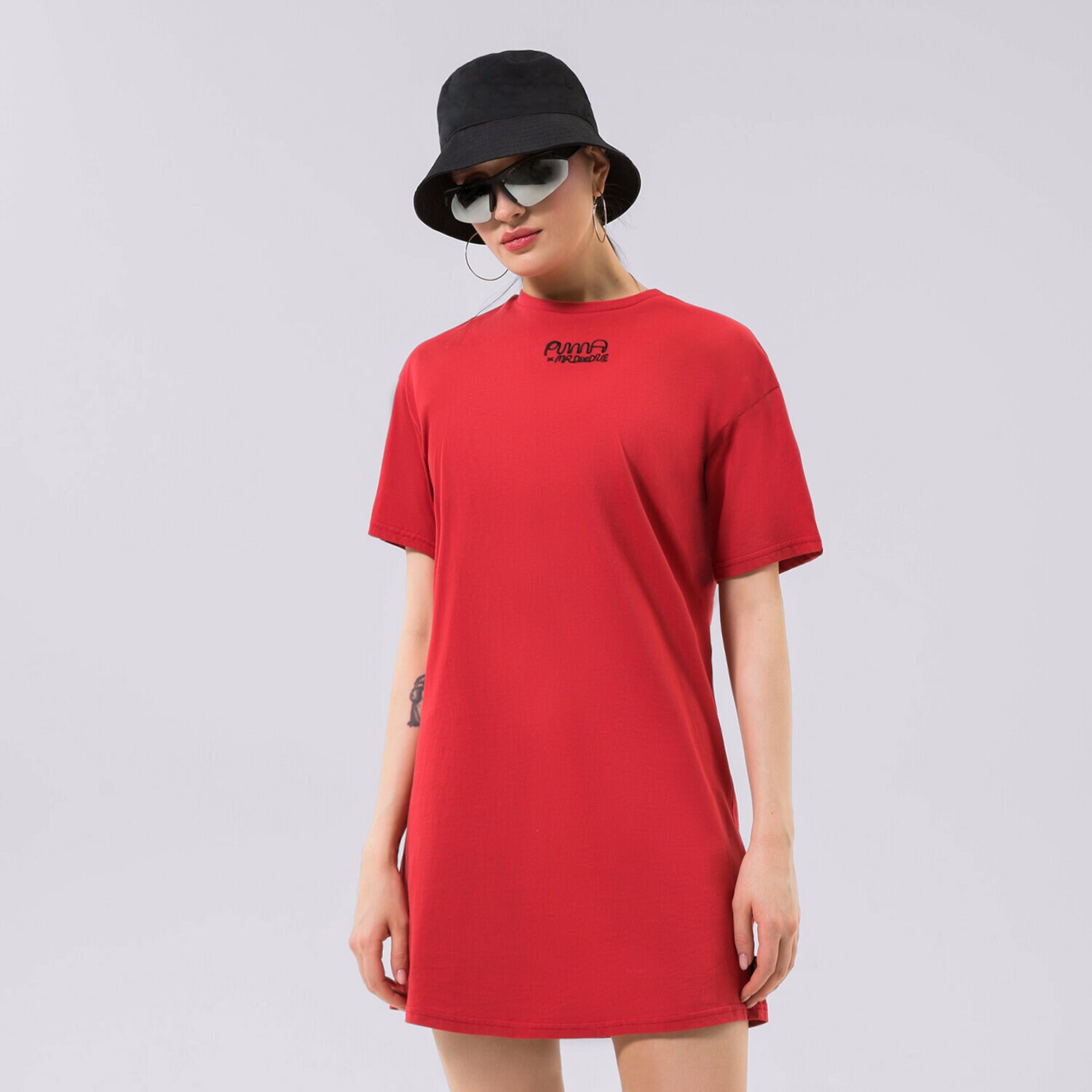 Femei rochii și fuste PUMA ROCHIE 530656 530656 22 Roșu