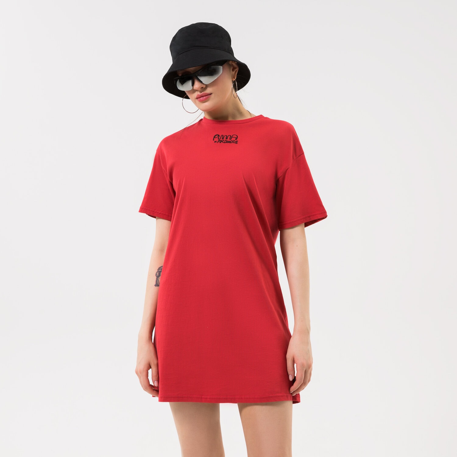 Femei rochii și fuste PUMA ROCHIE 530656 530656 22 Roșu