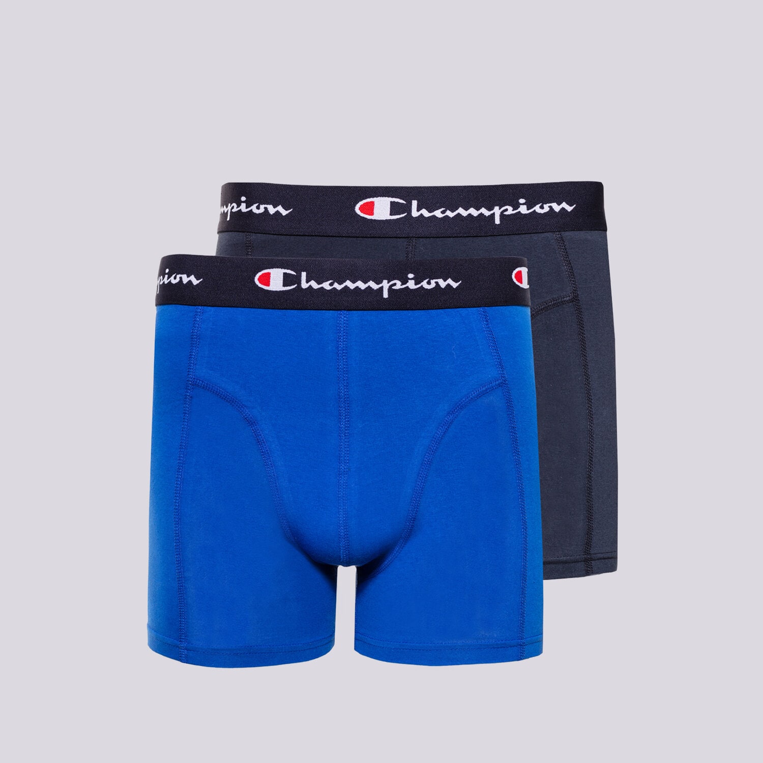 Bărbați lenjerie, boxeri CHAMPION BOXERI 2 PK BOXER U20001BS036 Bleumarin