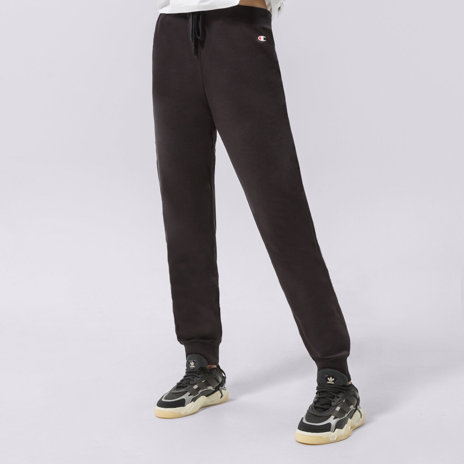 Femei pantaloni CHAMPION PANTALONI  RIB CUFF PANTS 114898KK001 Negru