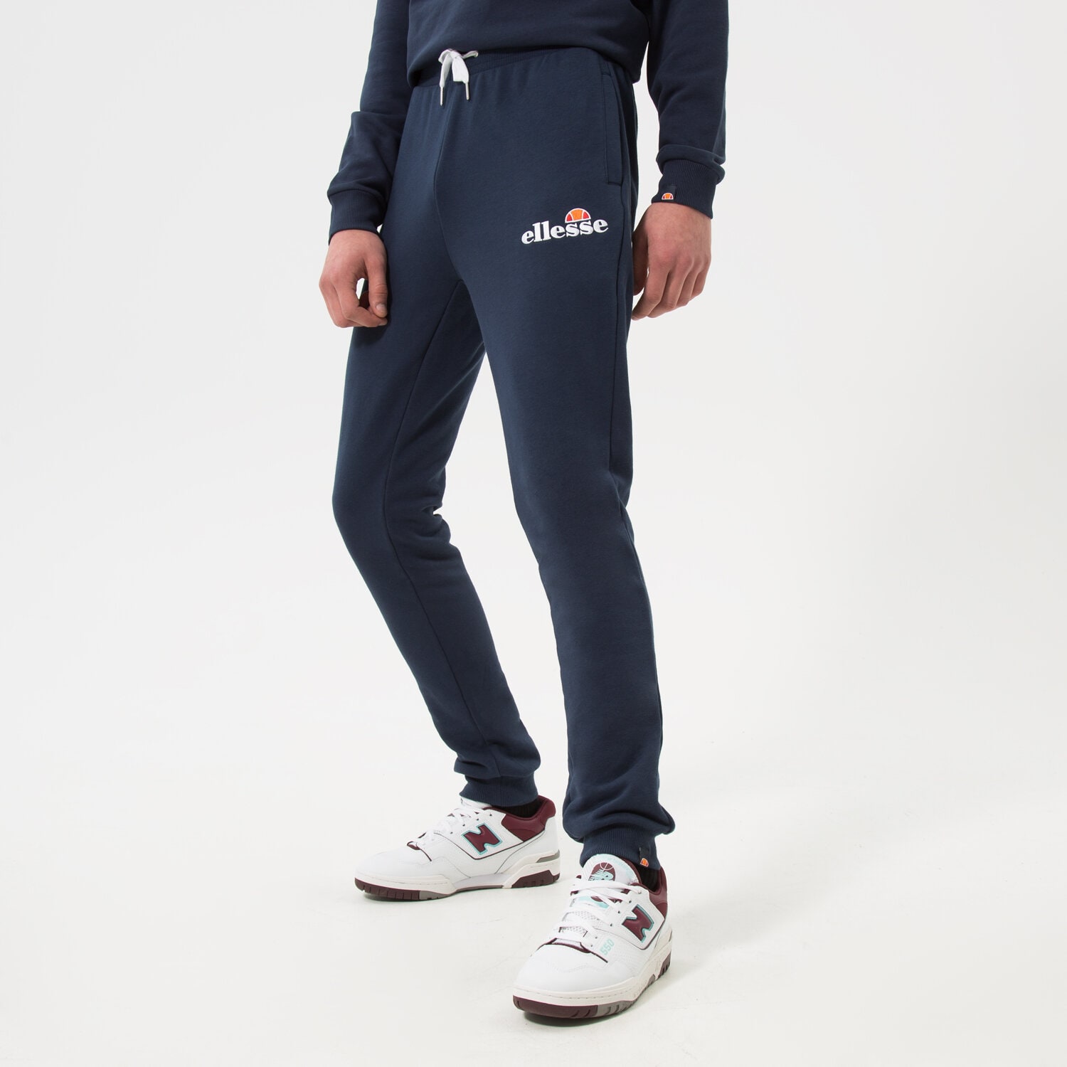 Bărbați pantaloni ELLESSE PANTALONI  NIORO NAVY JOG PANT SHS08783429 Bleumarin