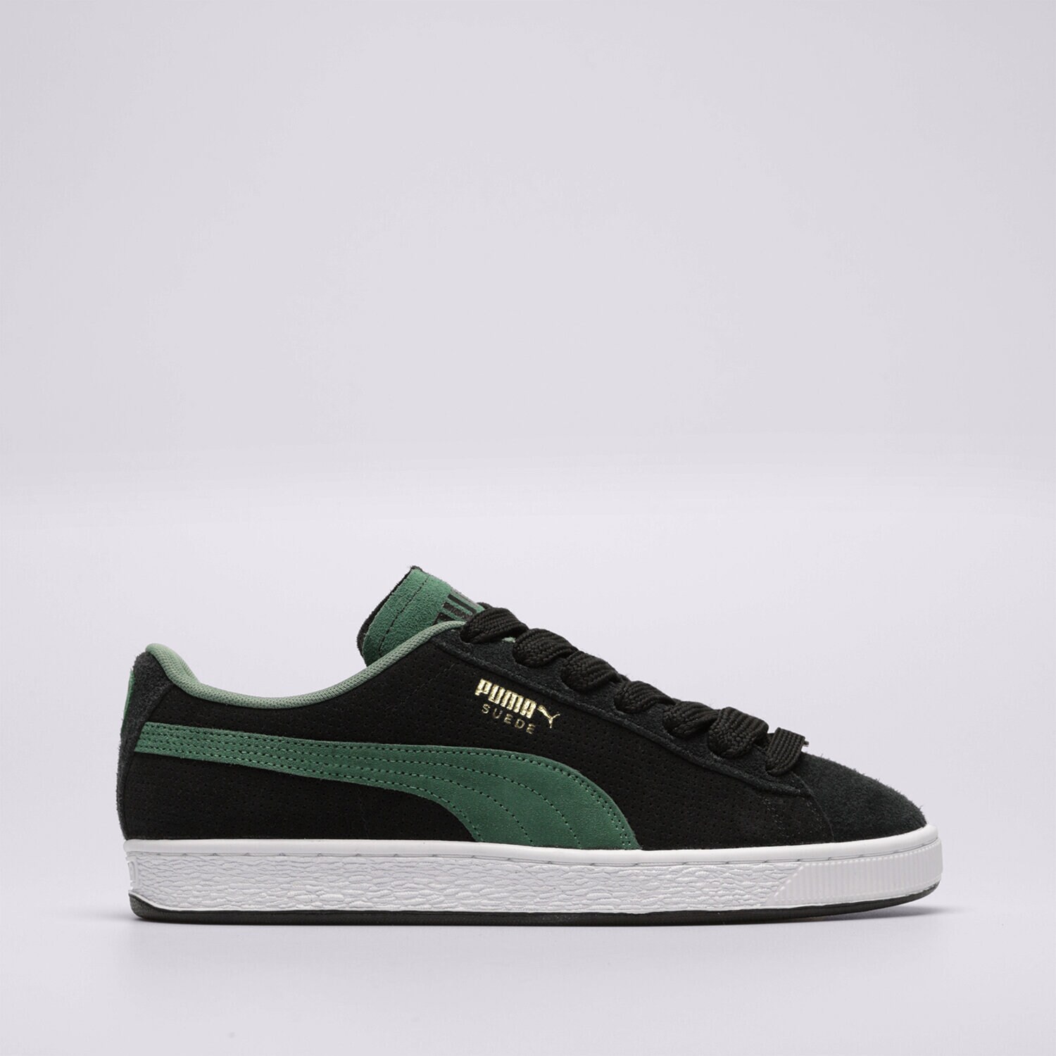 Barbați pantofi sport PUMA SUEDE CLASSIC XXI 38946201 Negru