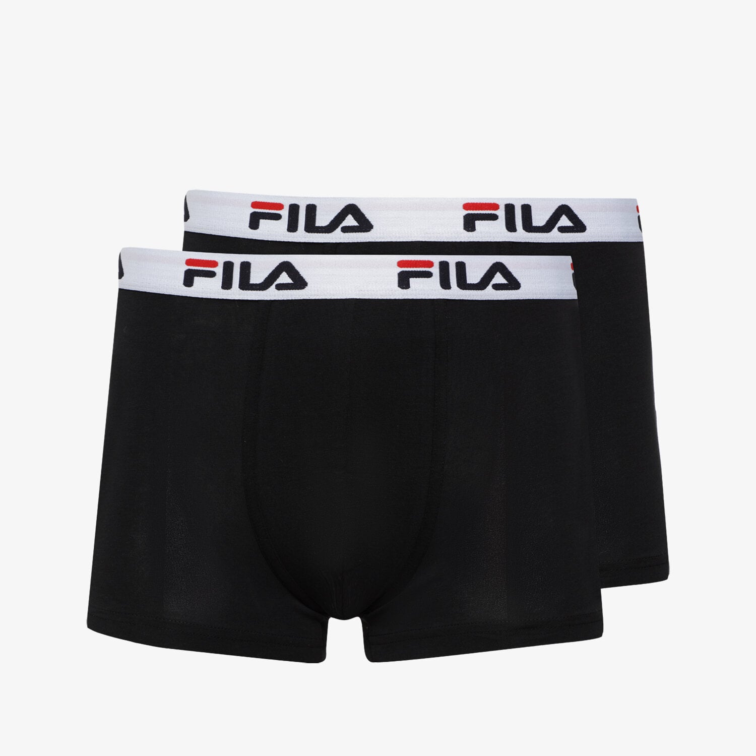 Bărbați lenjerie, boxeri FILA BOXERI TRUNK URBAN 2PACK BLACK FU5016/2-200 Negru