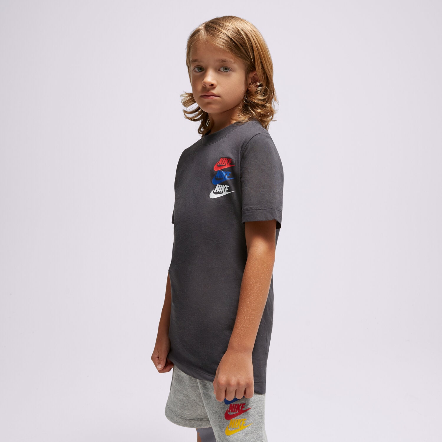 Copii tricou NIKE TRICOU B NSW SI GRAPHIC TEE FJ5391-070 Bleumarin