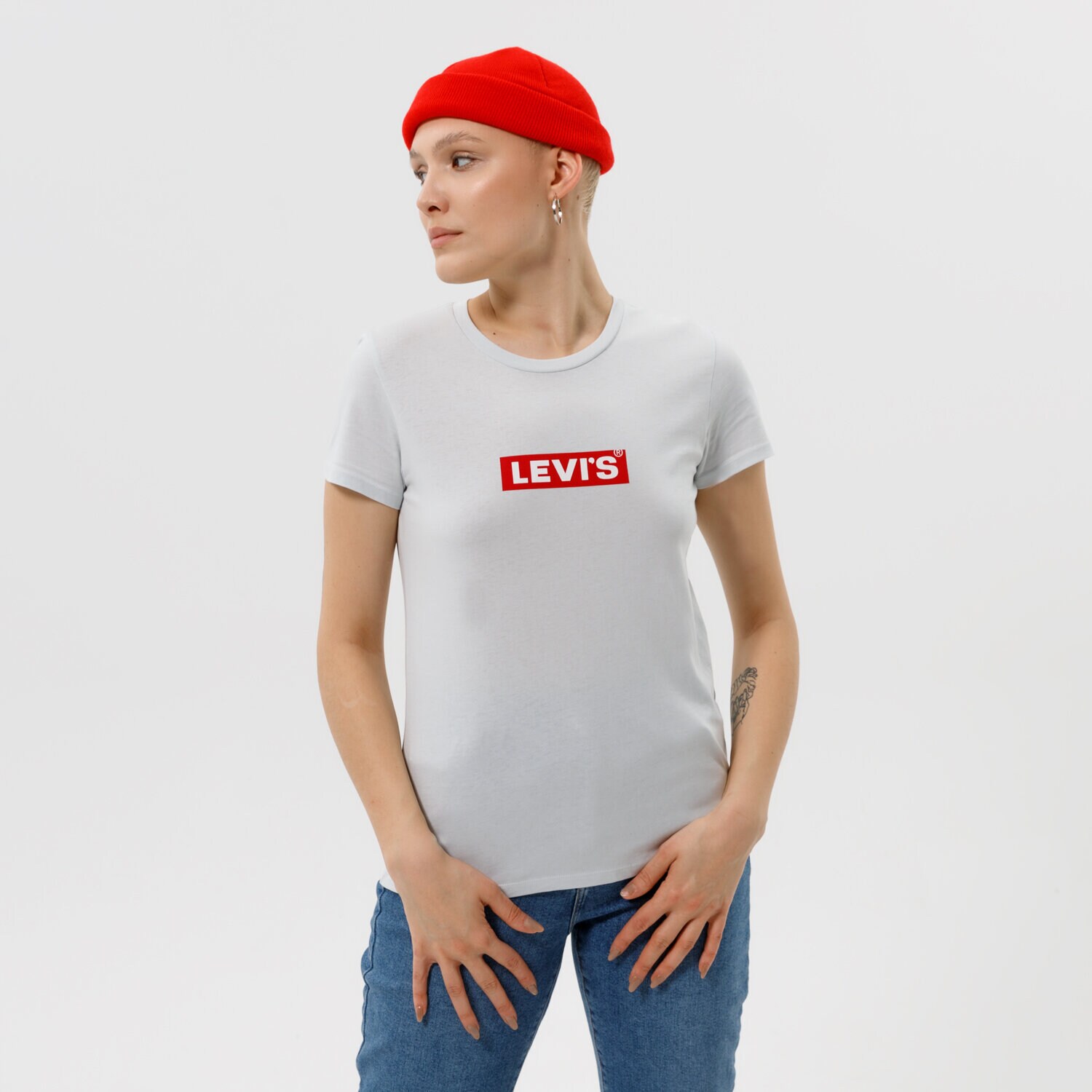 Femei tricou LEVI'S TRICOU WT-GRAPHIC TEES A2086-0021 Albastru